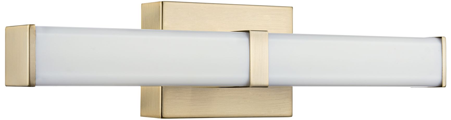 Image 2 Millennium Tron LED 18" Modern Gold Vanity Light with Acrylic Shade
