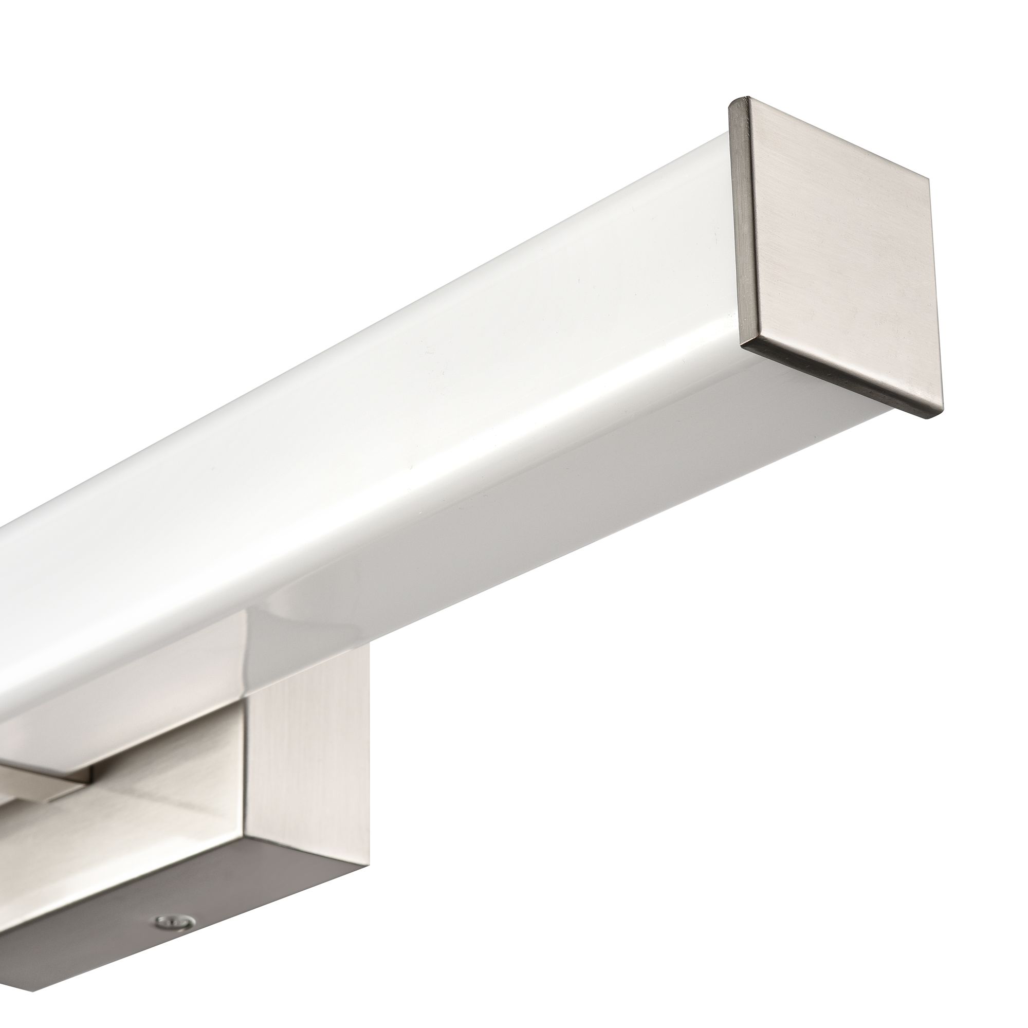 Image 3 Millennium Tron LED 24" Brushed Nickel Vanity Light with Plastic Shade more views