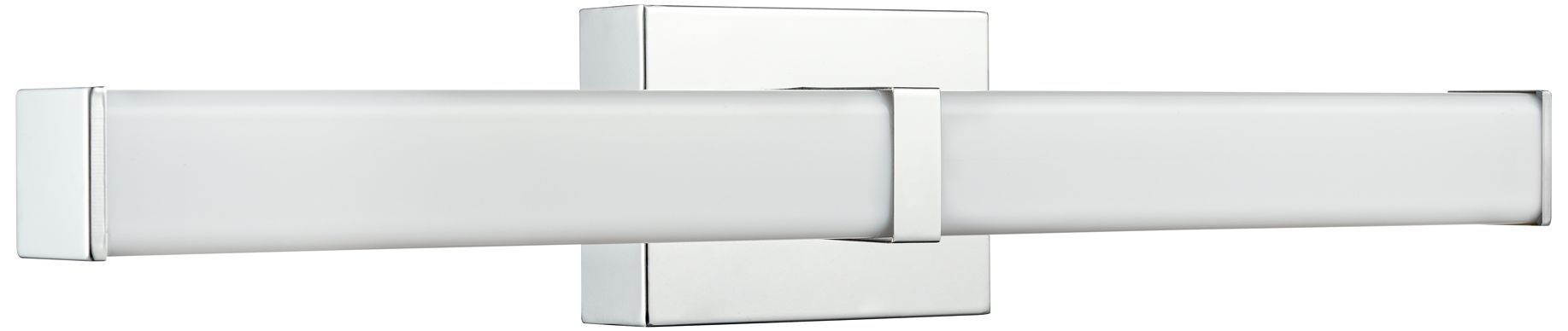 Millennium Tron LED 24" Chrome Vanity Light with Acrylic Shade