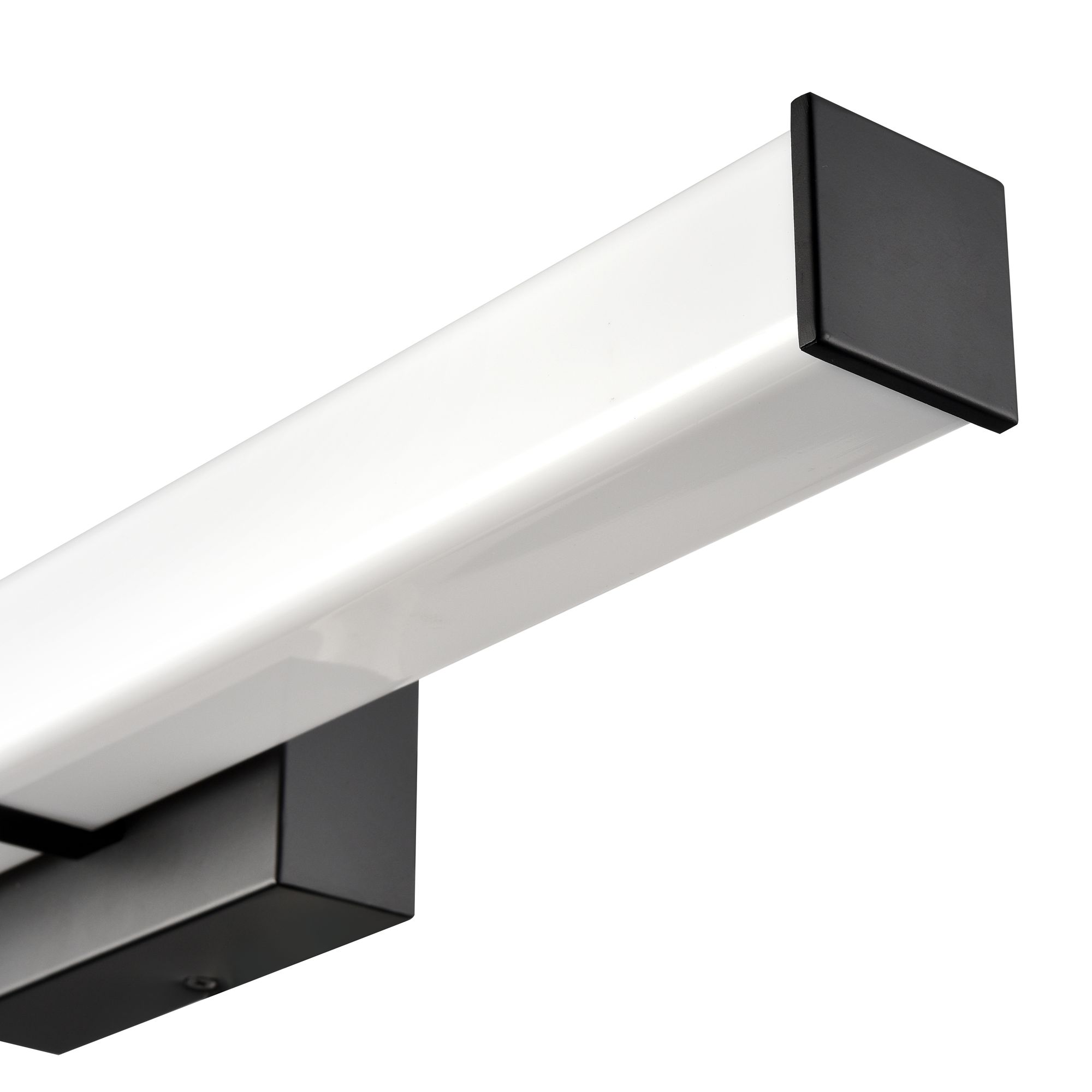 Image 6 Millennium Tron LED 24" Matte Black Vanity Light with Plastic Shade more views