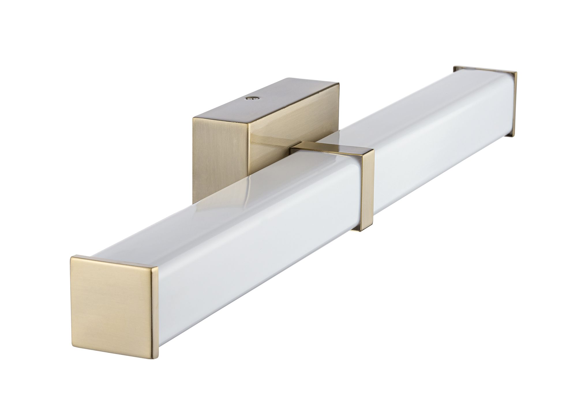 Image 4 Millennium Tron LED 24" Modern Gold Vanity Light with Acrylic Shade more views