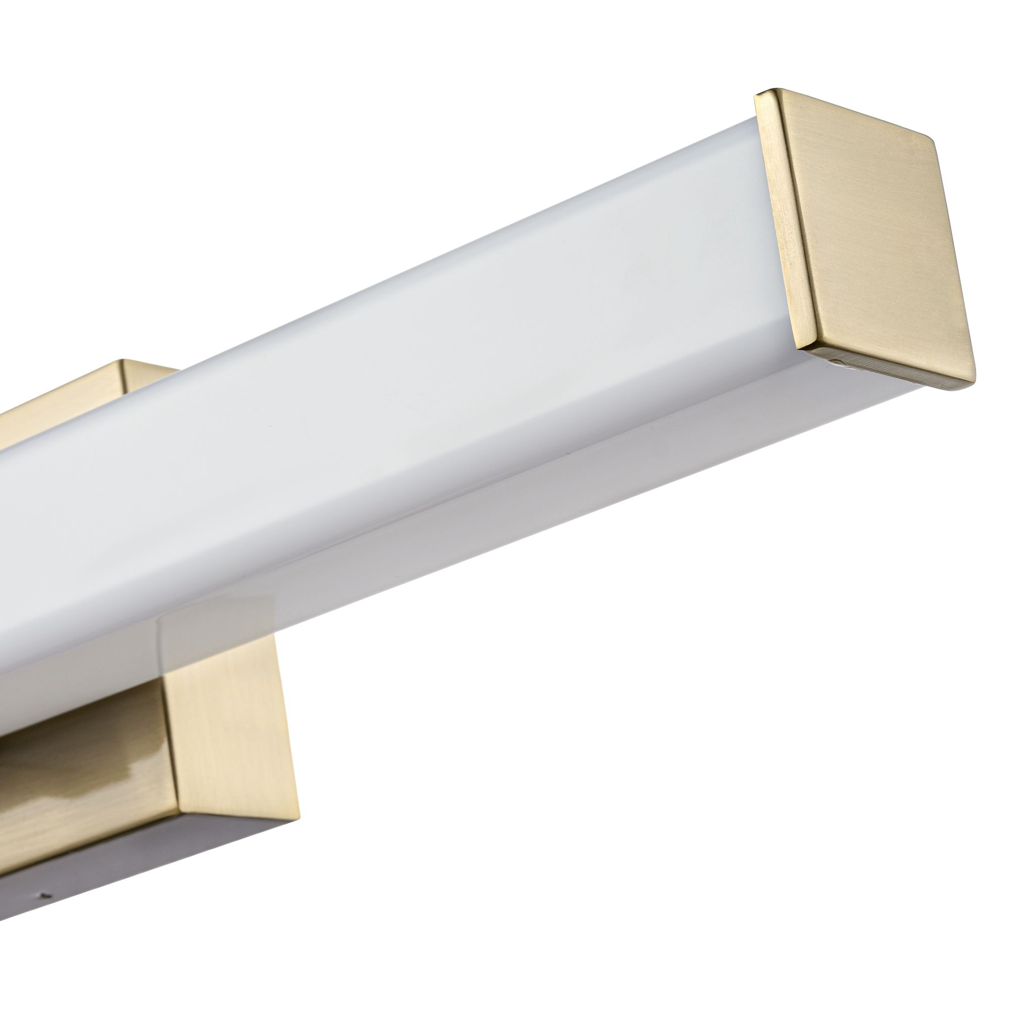 Image 6 Millennium Tron LED 24" Modern Gold Vanity Light with Acrylic Shade more views