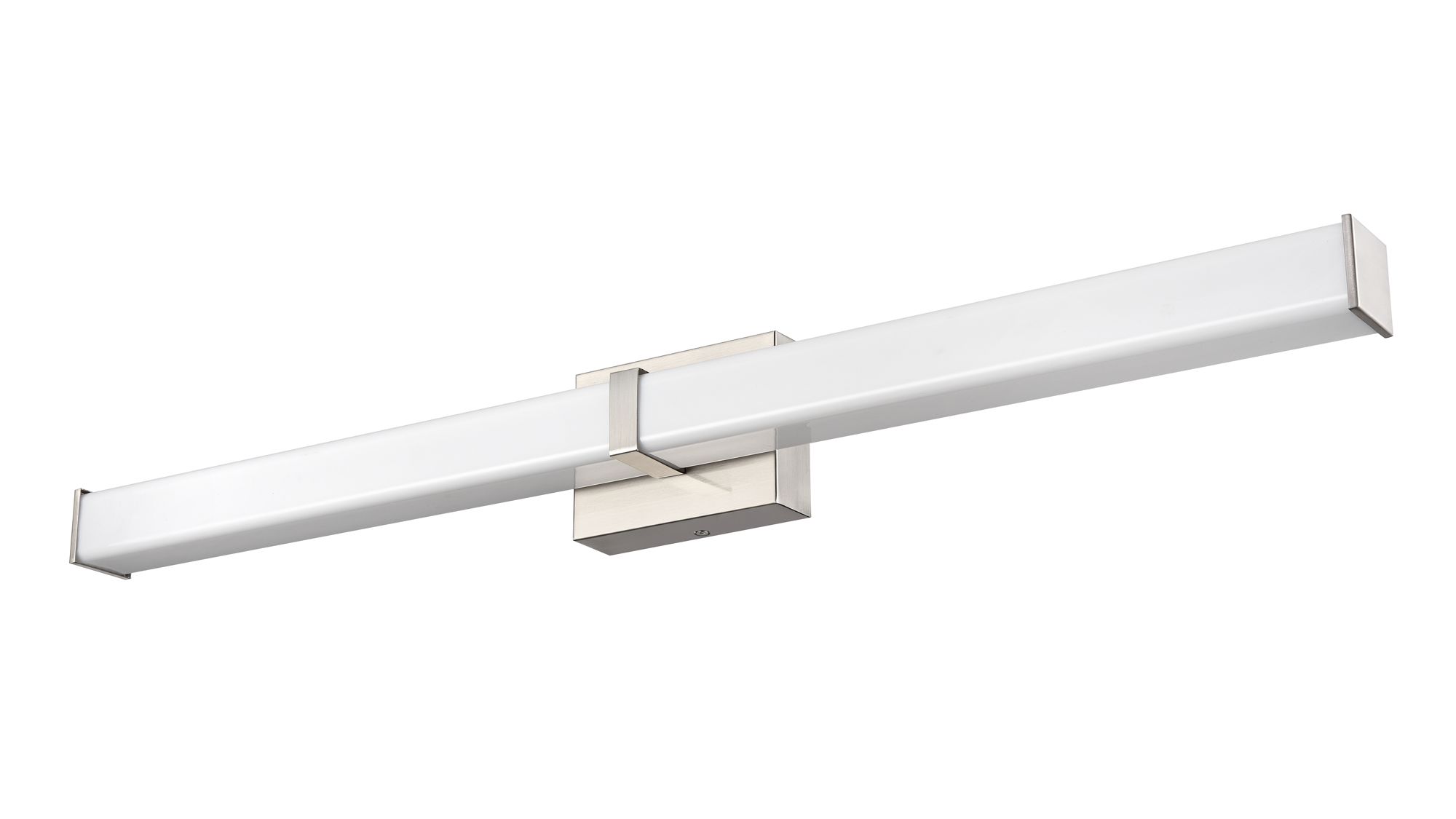 Image 4 Millennium Tron LED 36" Brushed Nickel Vanity Light with Plastic Shade more views