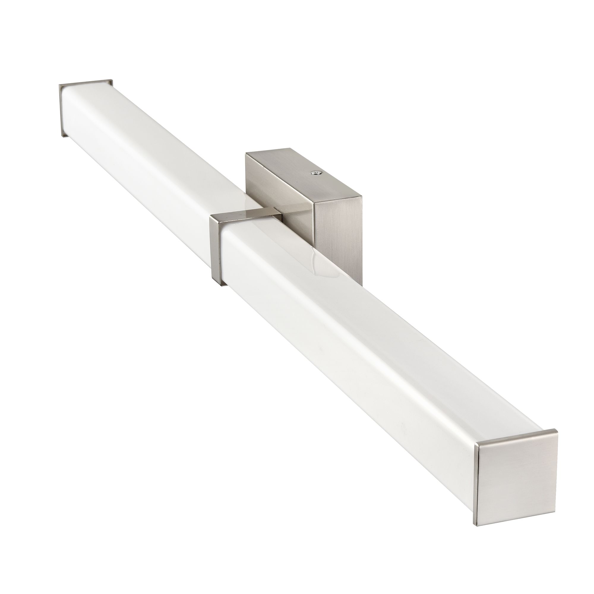 Image 5 Millennium Tron LED 36" Brushed Nickel Vanity Light with Plastic Shade more views