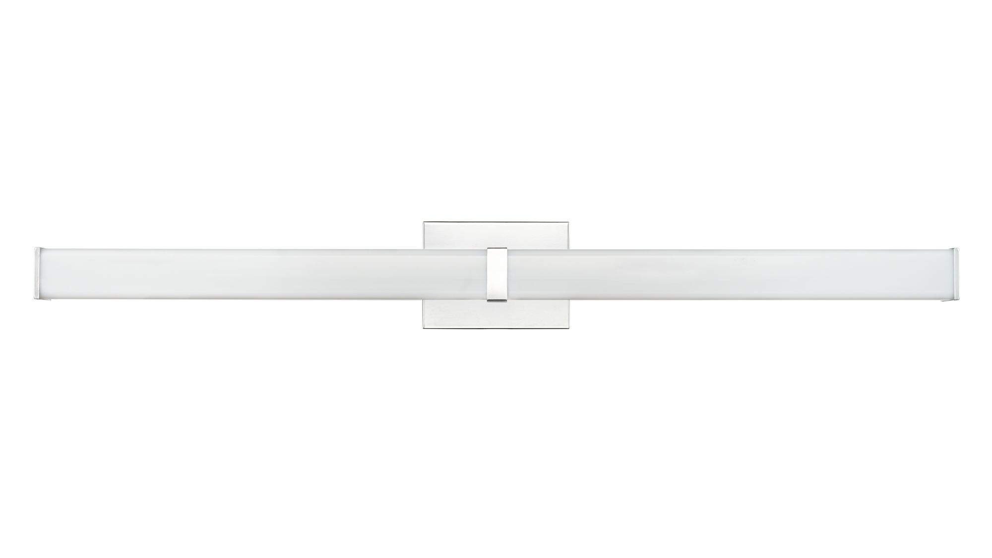 Image 3 Millennium Tron LED 36" Chrome Vanity Light with Acrylic Shade more views