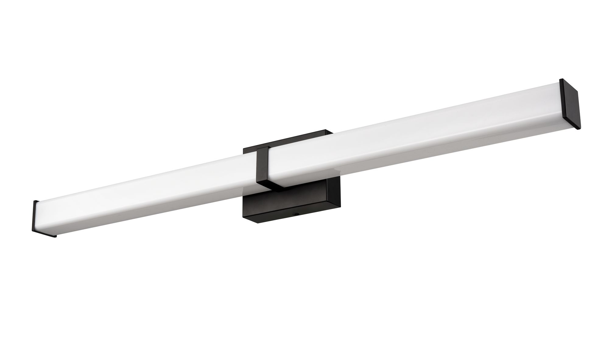 Image 4 Millennium Tron LED 36" Matte Black Vanity Light with Plastic Shade more views