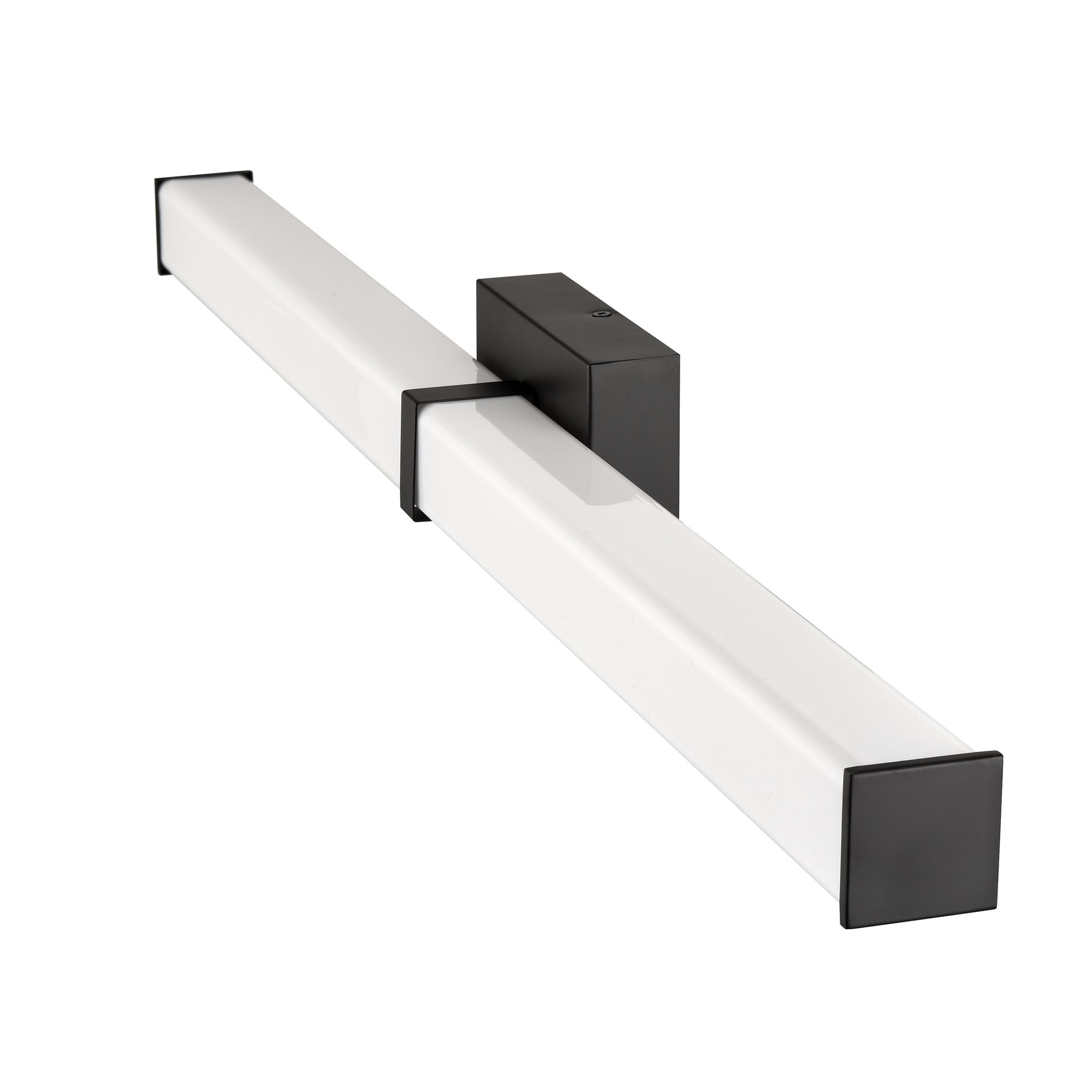 Image 5 Millennium Tron LED 36" Matte Black Vanity Light with Plastic Shade more views