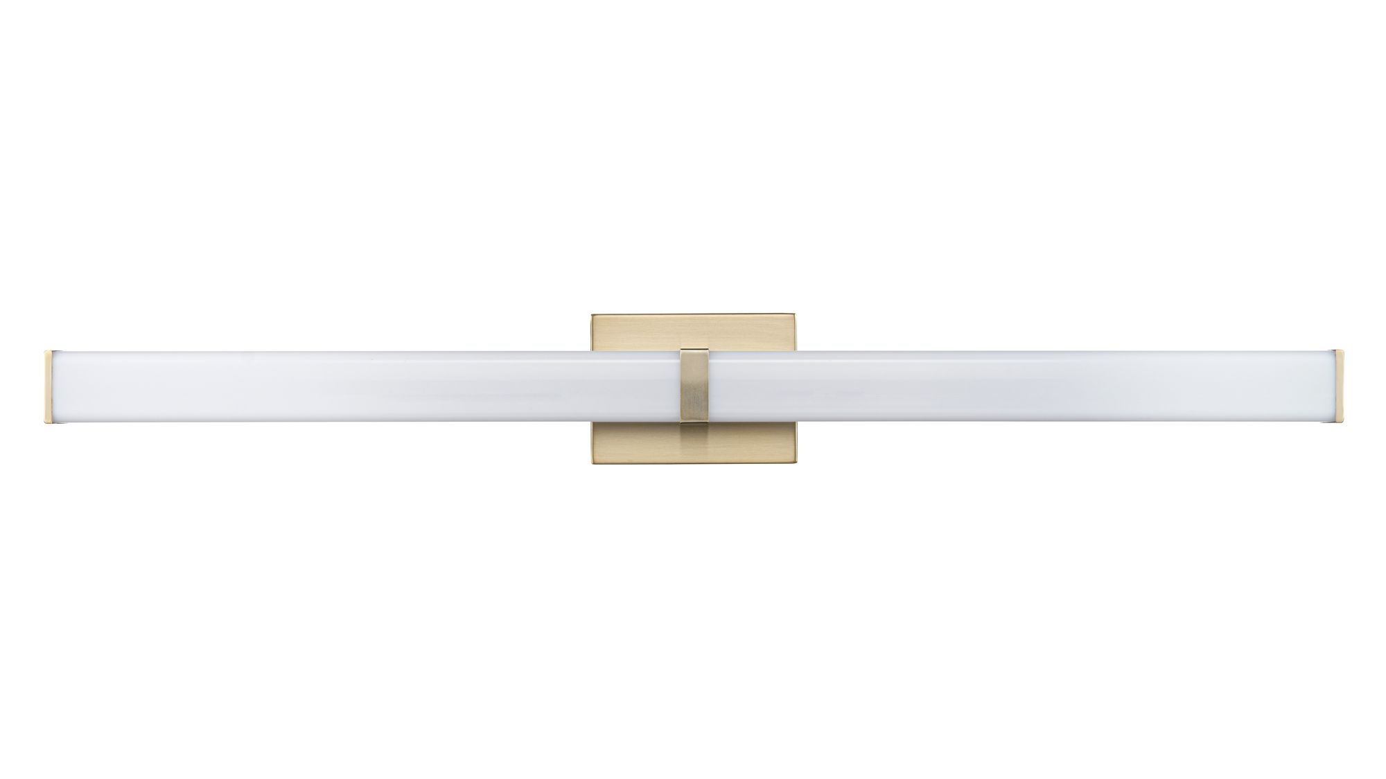 Image 3 Millennium Tron LED 36" Modern Gold Vanity Light with Acrylic Shade more views