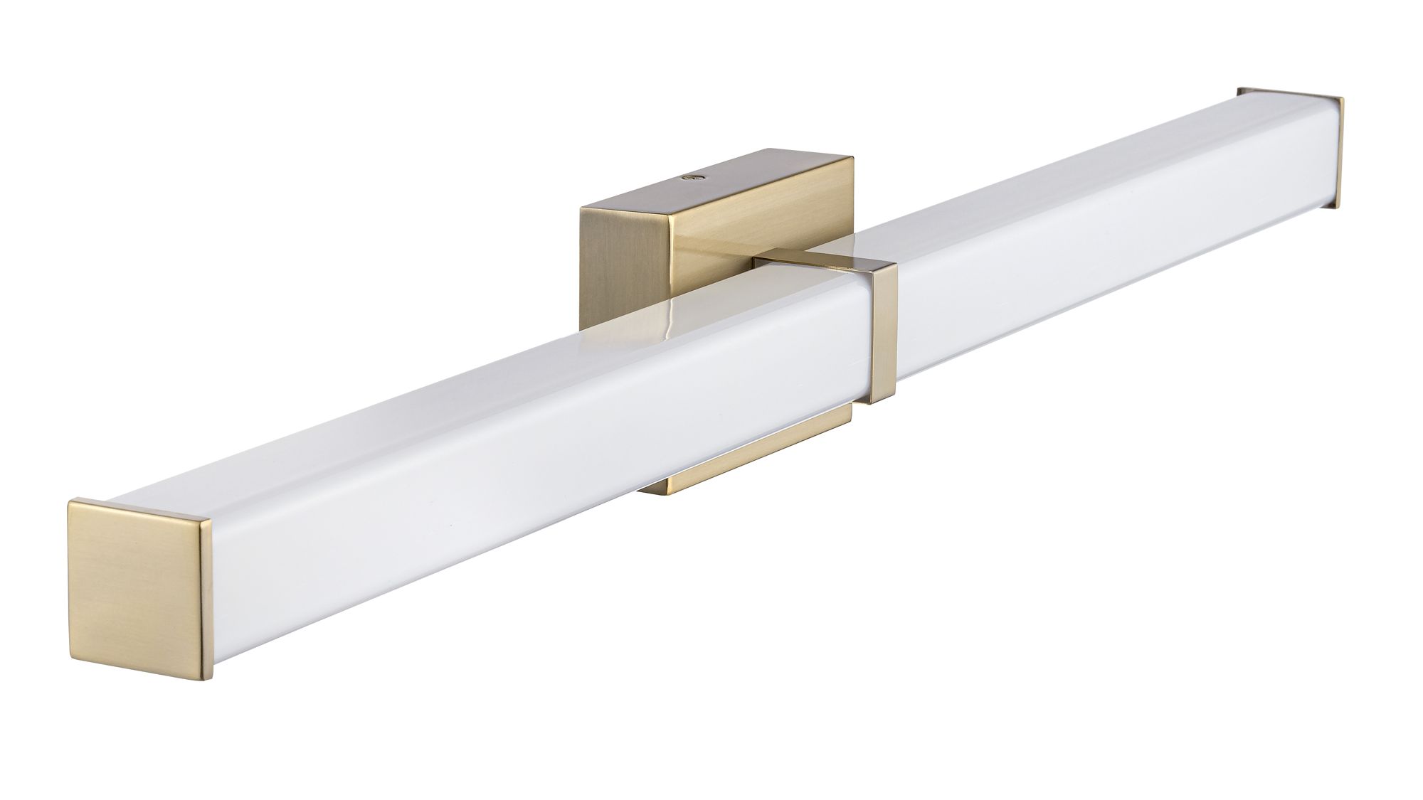 Image 4 Millennium Tron LED 36" Modern Gold Vanity Light with Acrylic Shade more views