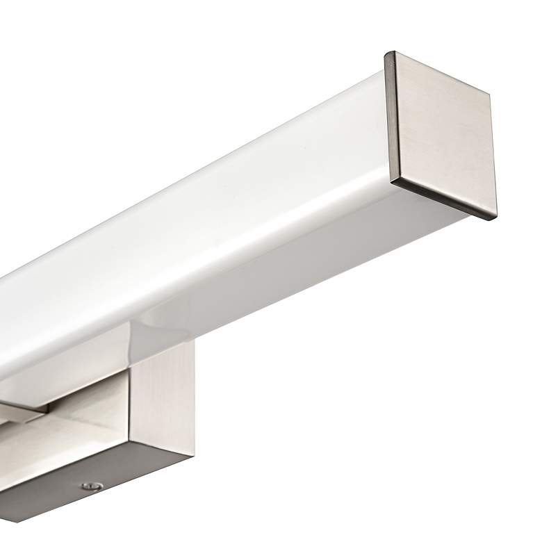 Image 3 Millennium Tron Vanity LED Brushed Nickel more views