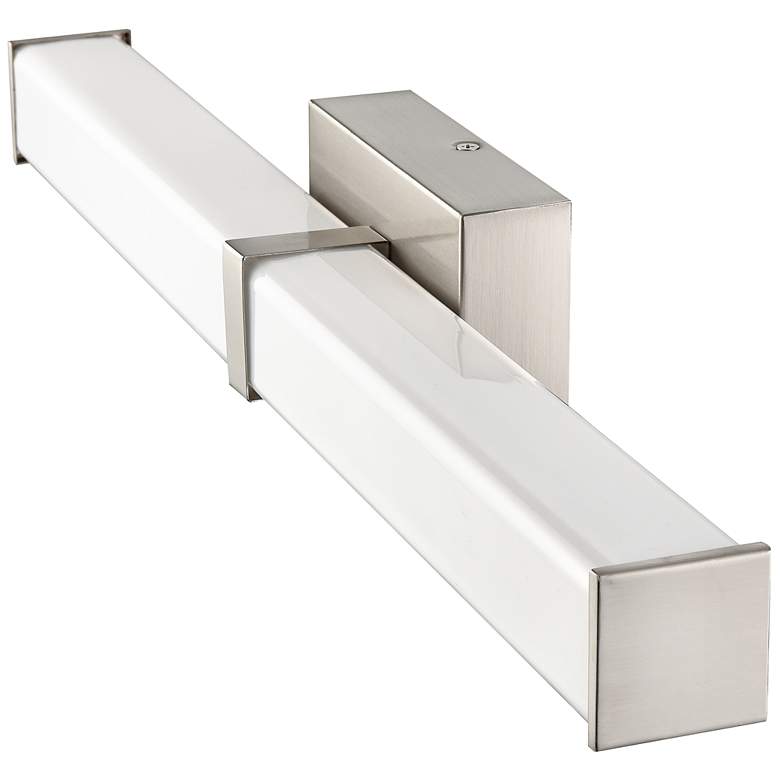 Image 4 Millennium Tron Vanity LED Brushed Nickel more views