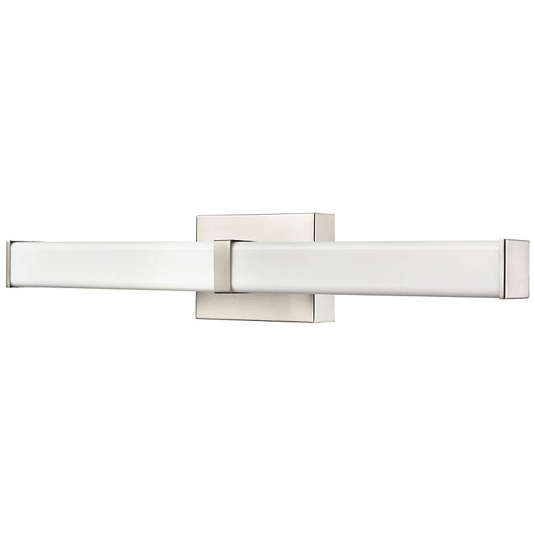 Image 6 Millennium Tron Vanity LED Brushed Nickel more views