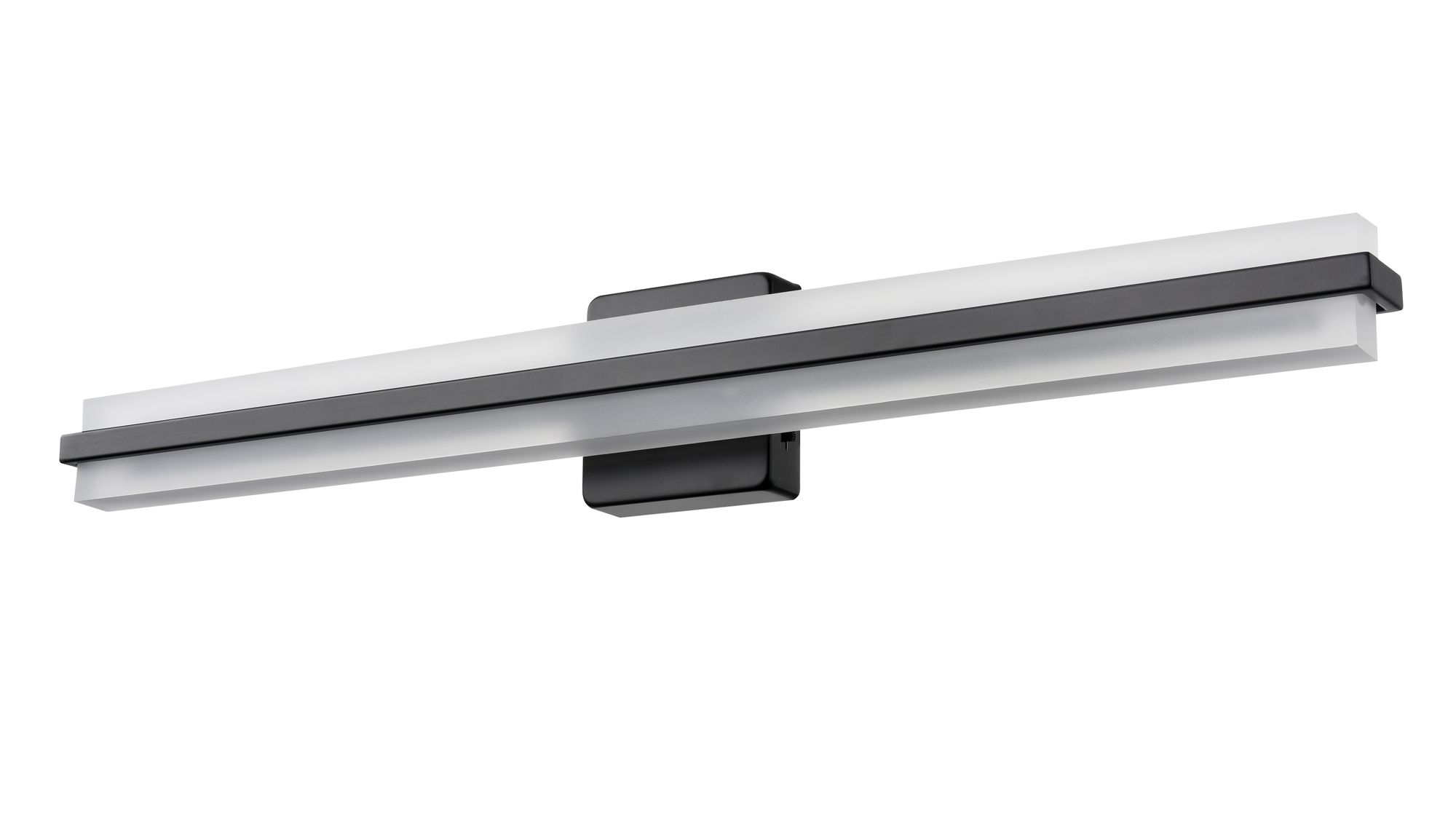 Image 3 Millennium Troy 3CCT LED 32" Matte Black Vanity Light with Plastic Shade more views