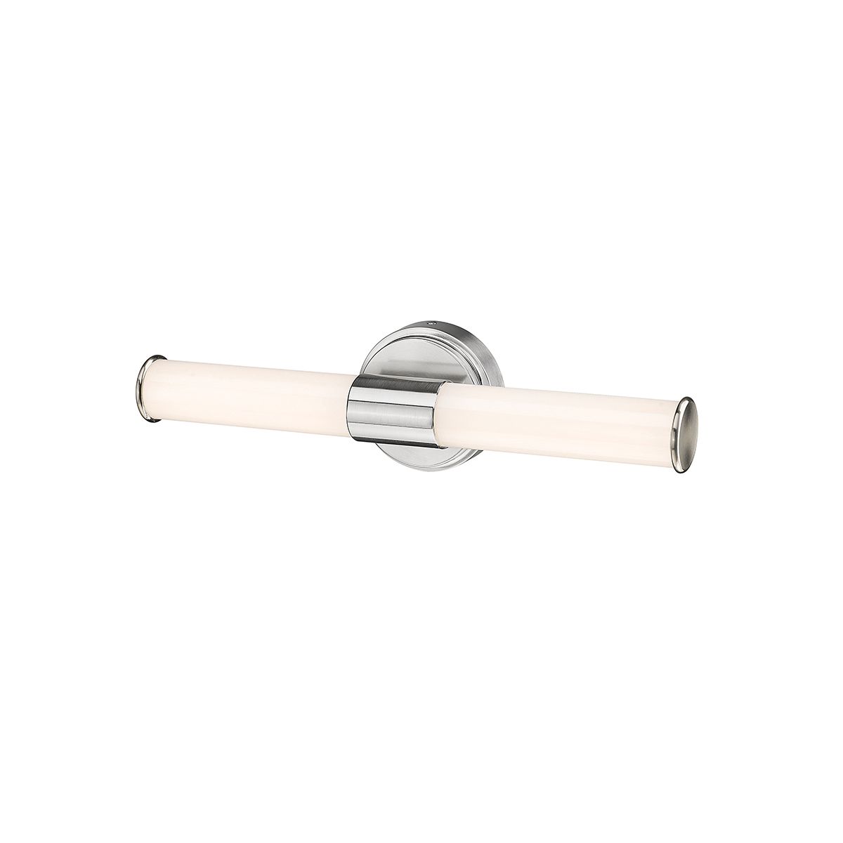 Image 4 Millennium Trumann LED 18" Brushed Nickel Vanity Light with Plastic Shade more views