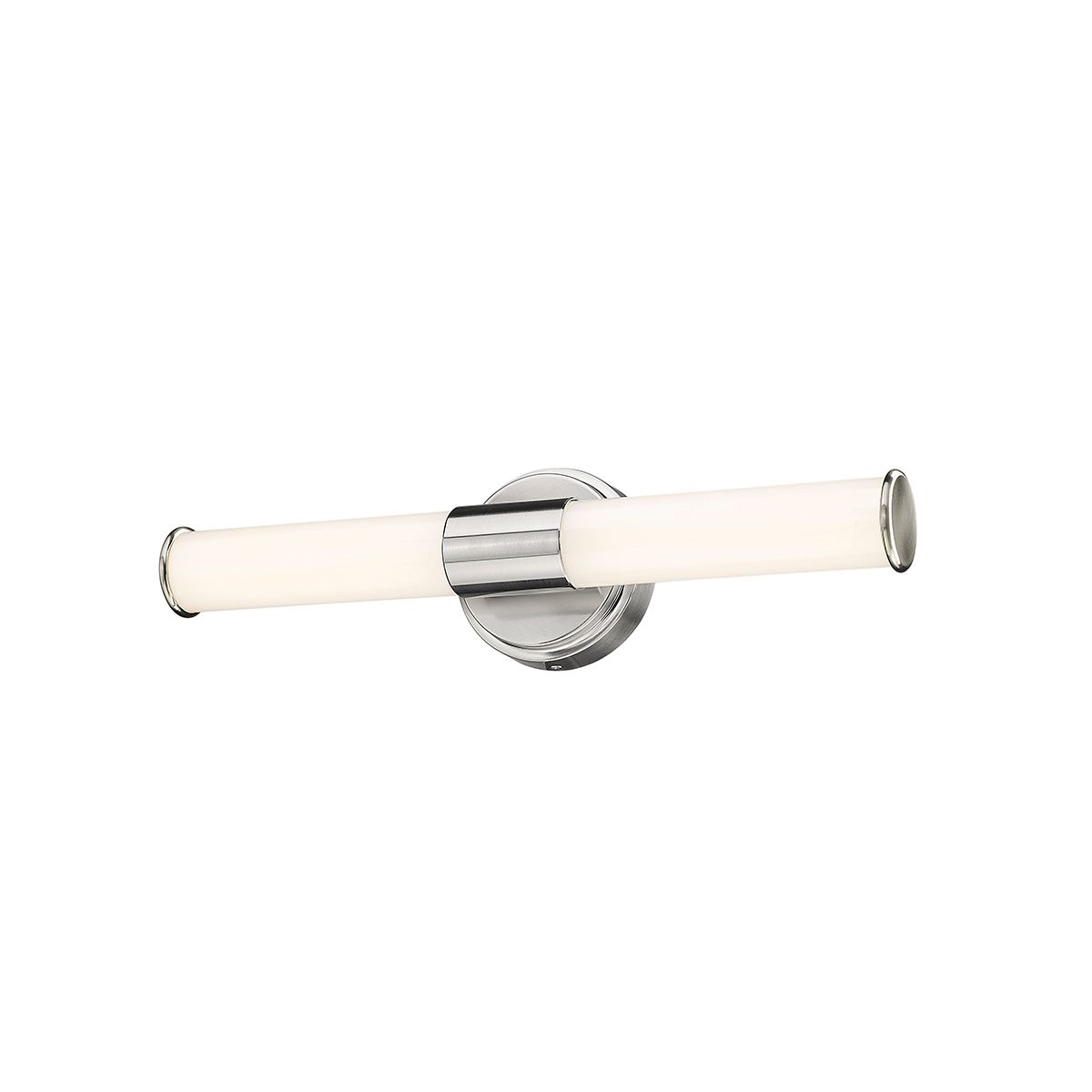 Image 5 Millennium Trumann LED 18" Brushed Nickel Vanity Light with Plastic Shade more views