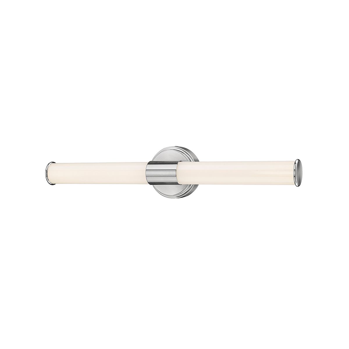 Image 2 Millennium Trumann LED 24" Brushed Nickel Vanity Light with Plastic Shade more views