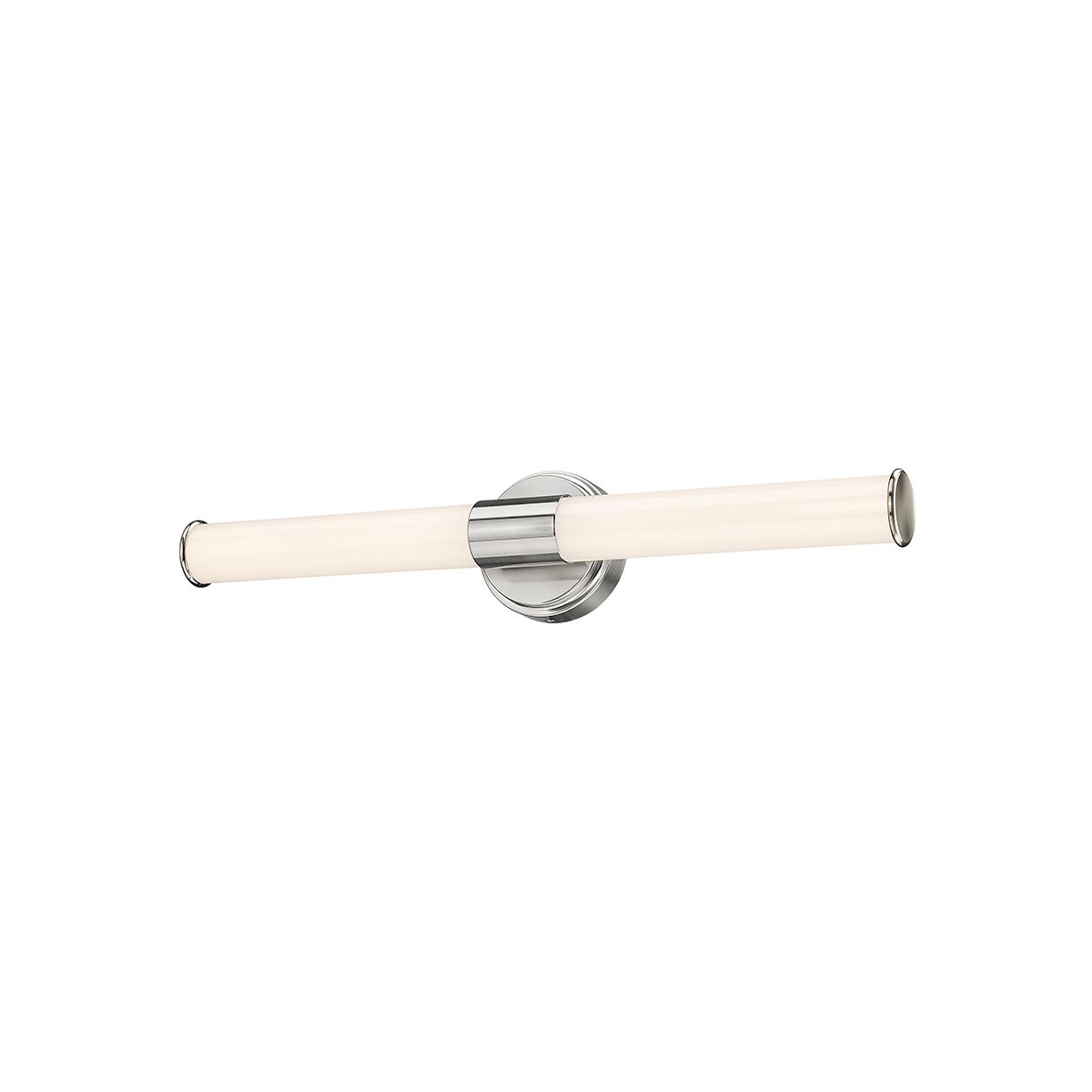 Image 3 Millennium Trumann LED 24" Brushed Nickel Vanity Light with Plastic Shade more views
