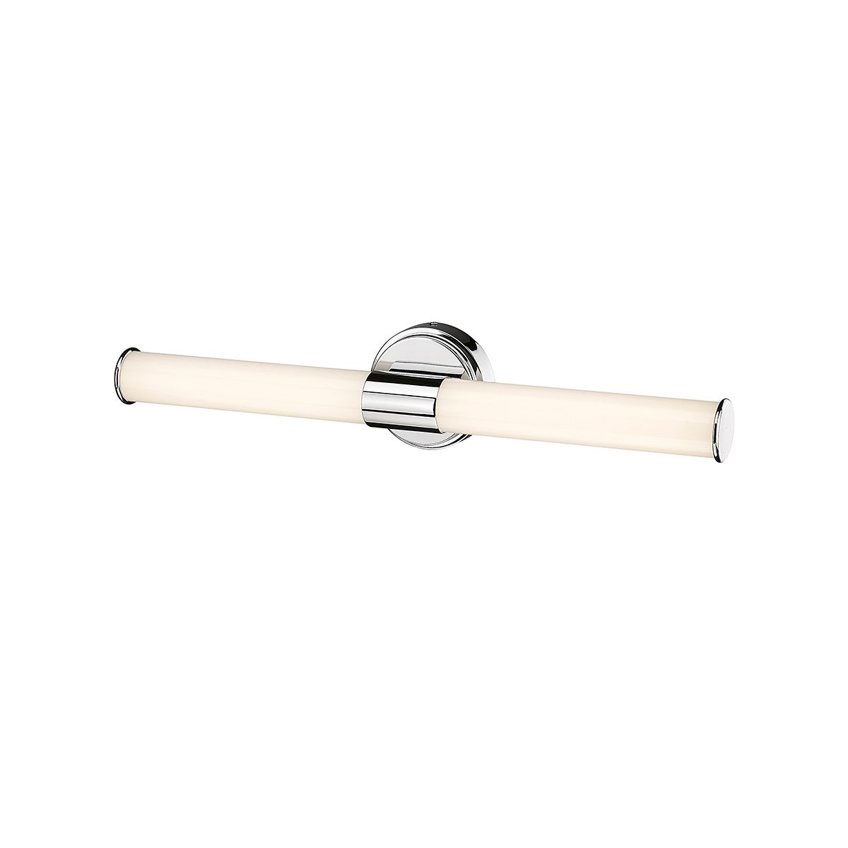 Image 4 Millennium Trumann LED 24" Polished Chrome Vanity Light with Plastic Shade more views