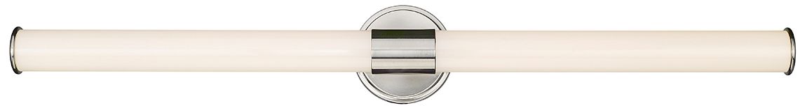 Millennium Trumann LED 36" Brushed Nickel Vanity Light with Plastic Shade