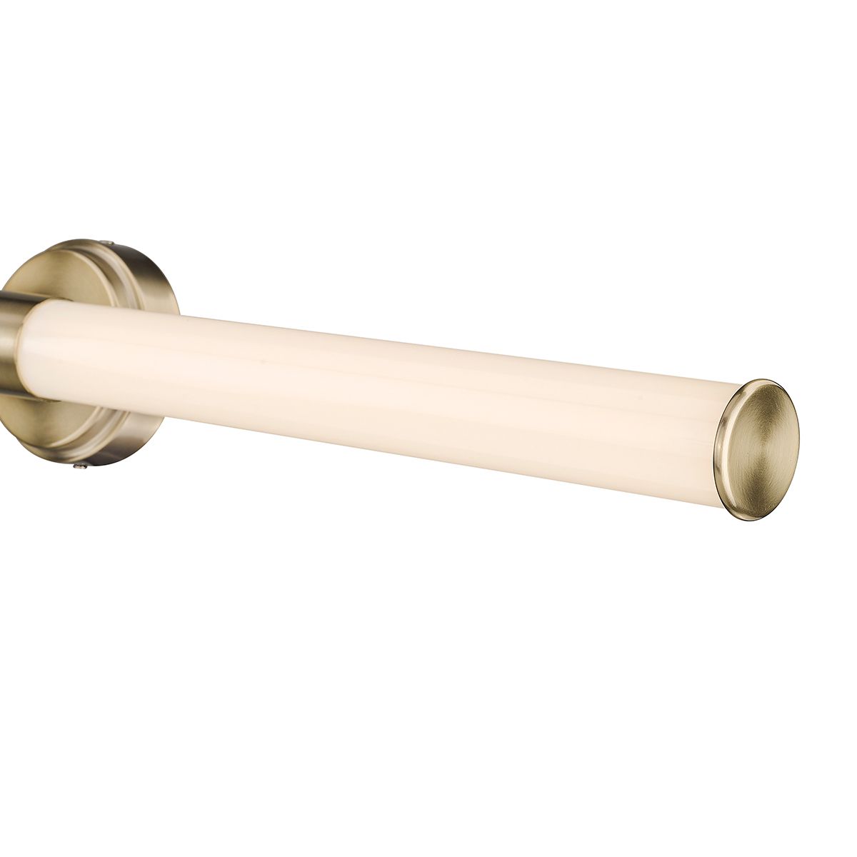 Image 4 Millennium Trumann LED 36" Modern Gold Vanity Light with Plastic Shade more views
