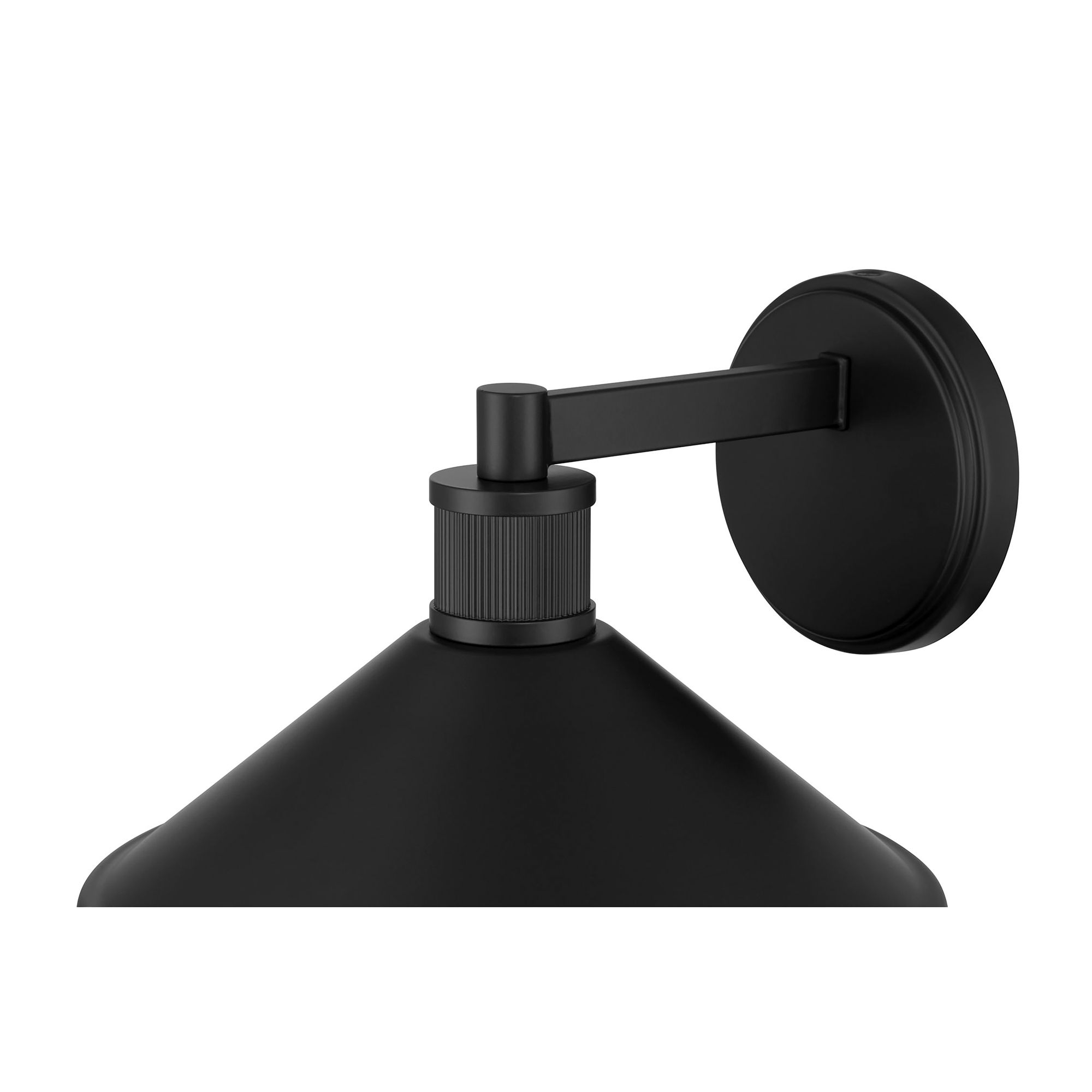Image 6 Millennium Vectra 1-Light 7" Powder Coated Black Outdoor Wall Sconce more views