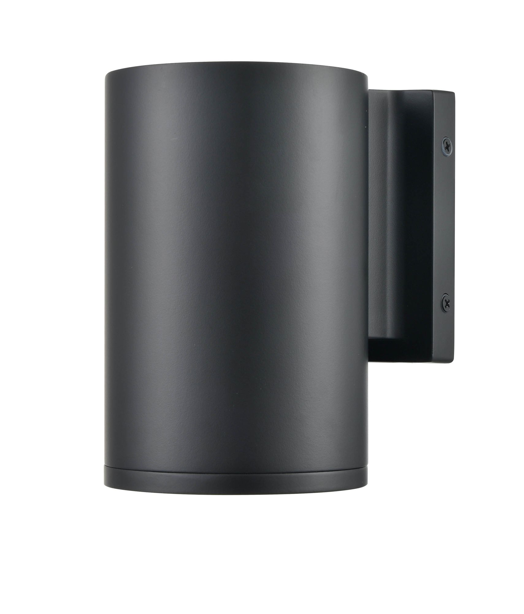 Image 4 Millennium Vegas 1-Light 7" Matte Black Outdoor Wall Sconce with Shade more views