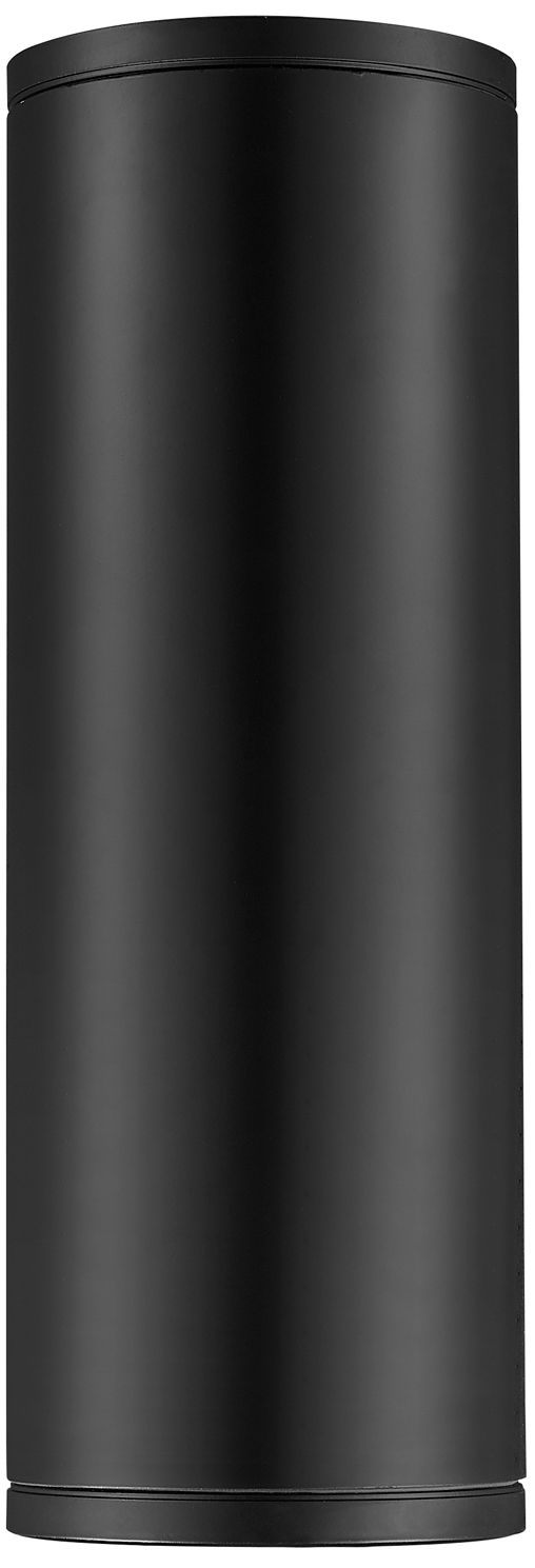 Millennium Vegas 2-Light 12.75" Powder Coated Black Outdoor Wall Sconce