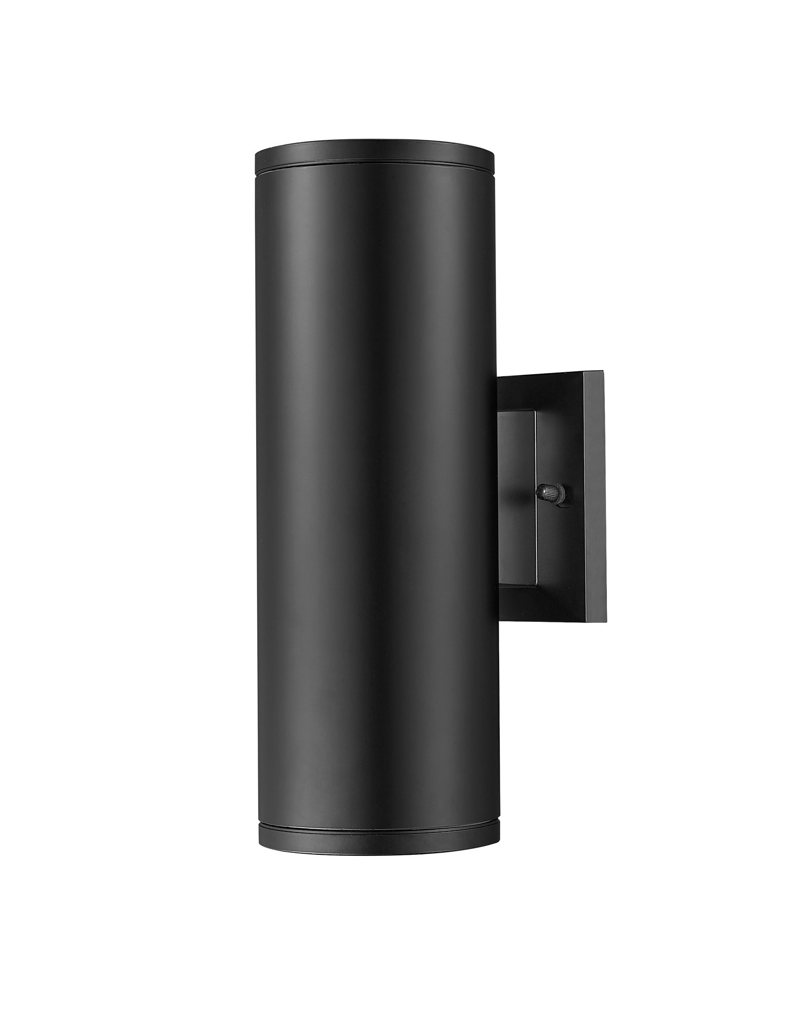 Image 3 Millennium Vegas 2-Light 12.75" Powder Coated Black Outdoor Wall Sconce more views