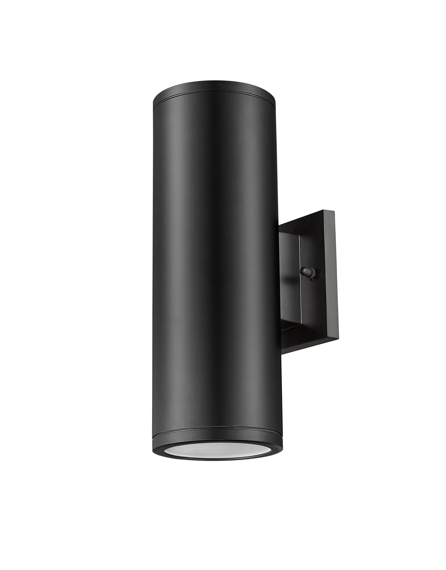 Image 4 Millennium Vegas 2-Light 12.75" Powder Coated Black Outdoor Wall Sconce more views