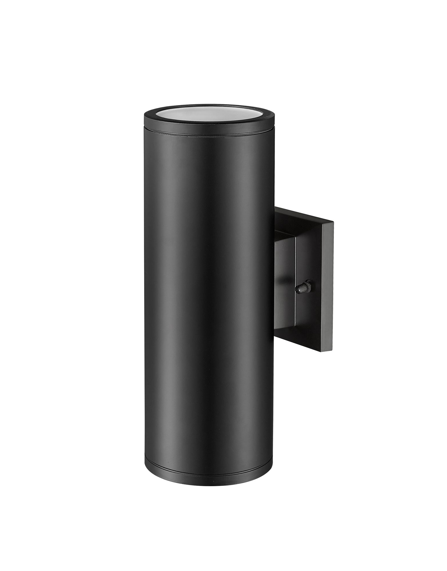 Image 5 Millennium Vegas 2-Light 12.75" Powder Coated Black Outdoor Wall Sconce more views