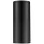 1_Millennium Vegas Outdoor Wall Sconce Powder Coated Black