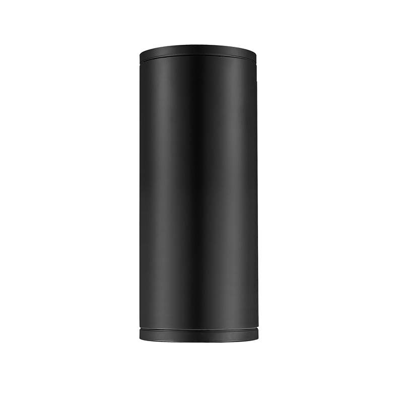 Image 2 Millennium Vegas Outdoor Wall Sconce Powder Coated Black more views