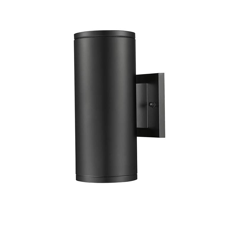 Image 3 Millennium Vegas Outdoor Wall Sconce Powder Coated Black more views