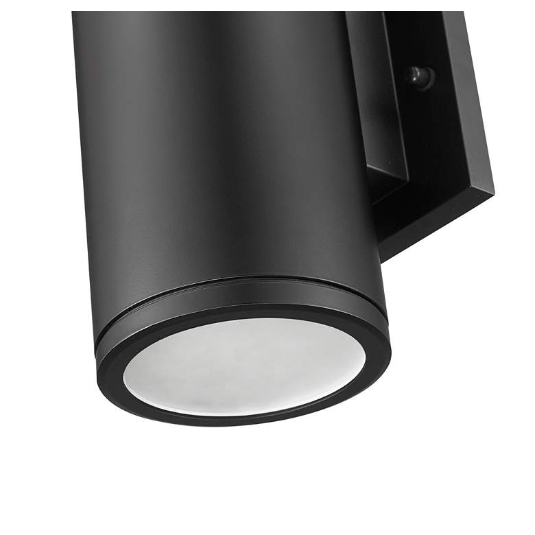 Image 6 Millennium Vegas Outdoor Wall Sconce Powder Coated Black more views