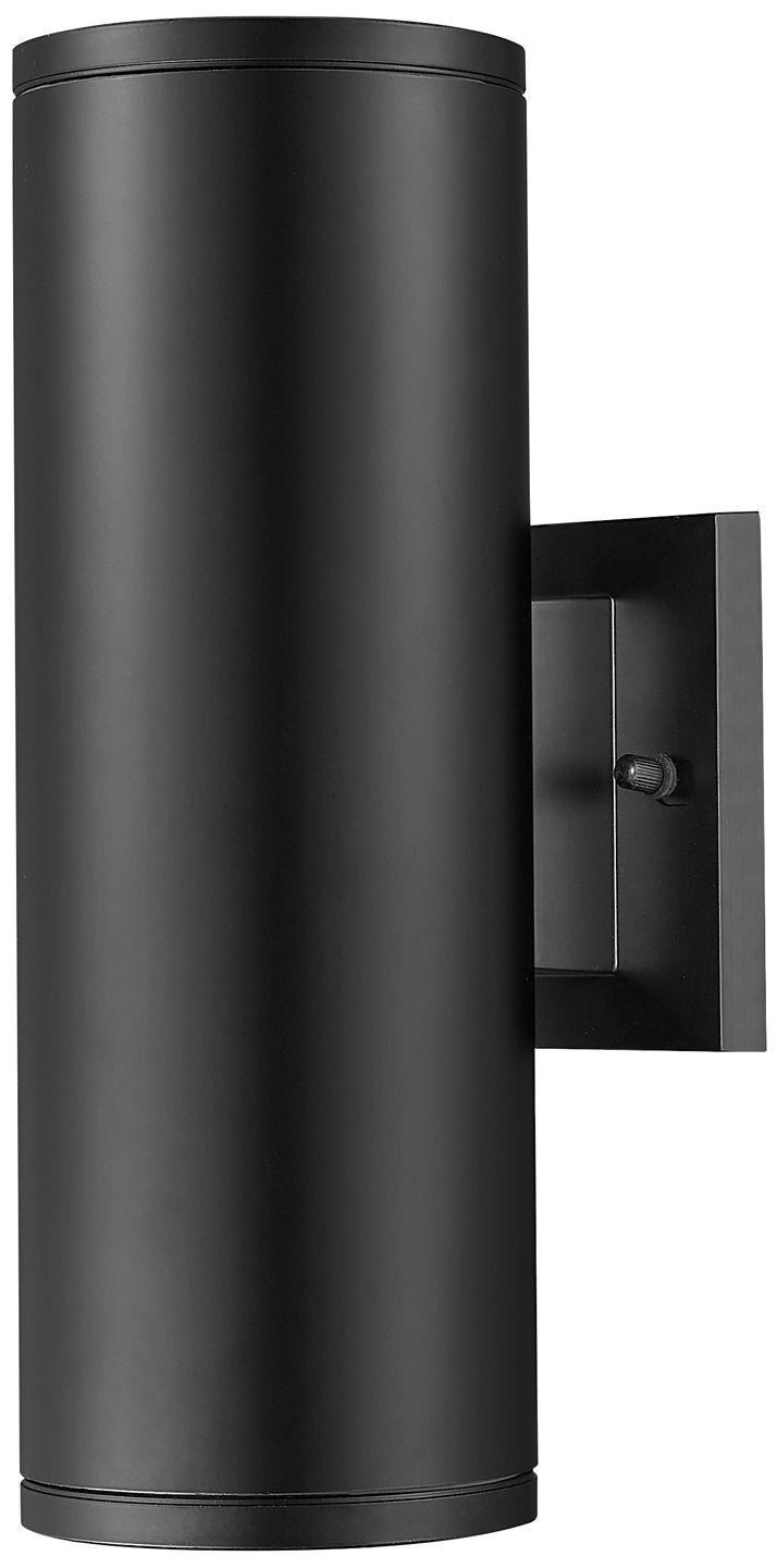 Image 3 Millennium Vegas Outdoor Wall Sconce Powder Coated Black more views