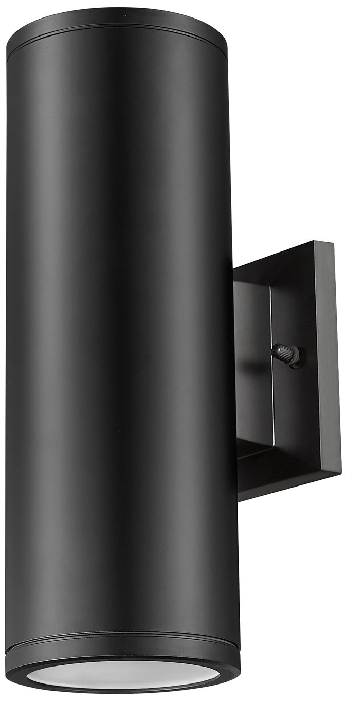 Image 4 Millennium Vegas Outdoor Wall Sconce Powder Coated Black more views