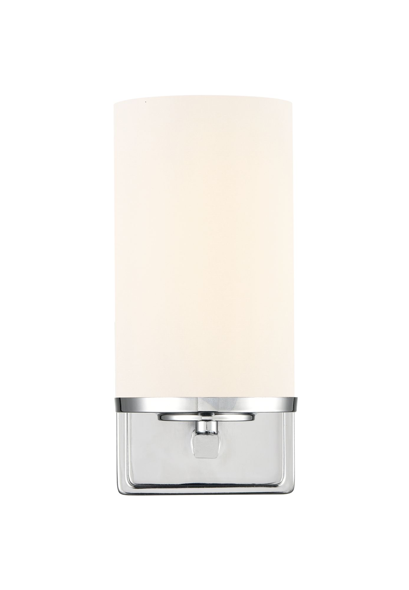 Image 3 Millennium Verlana 1-Light 4.5" Chrome Wall Sconce with Glass Shade more views