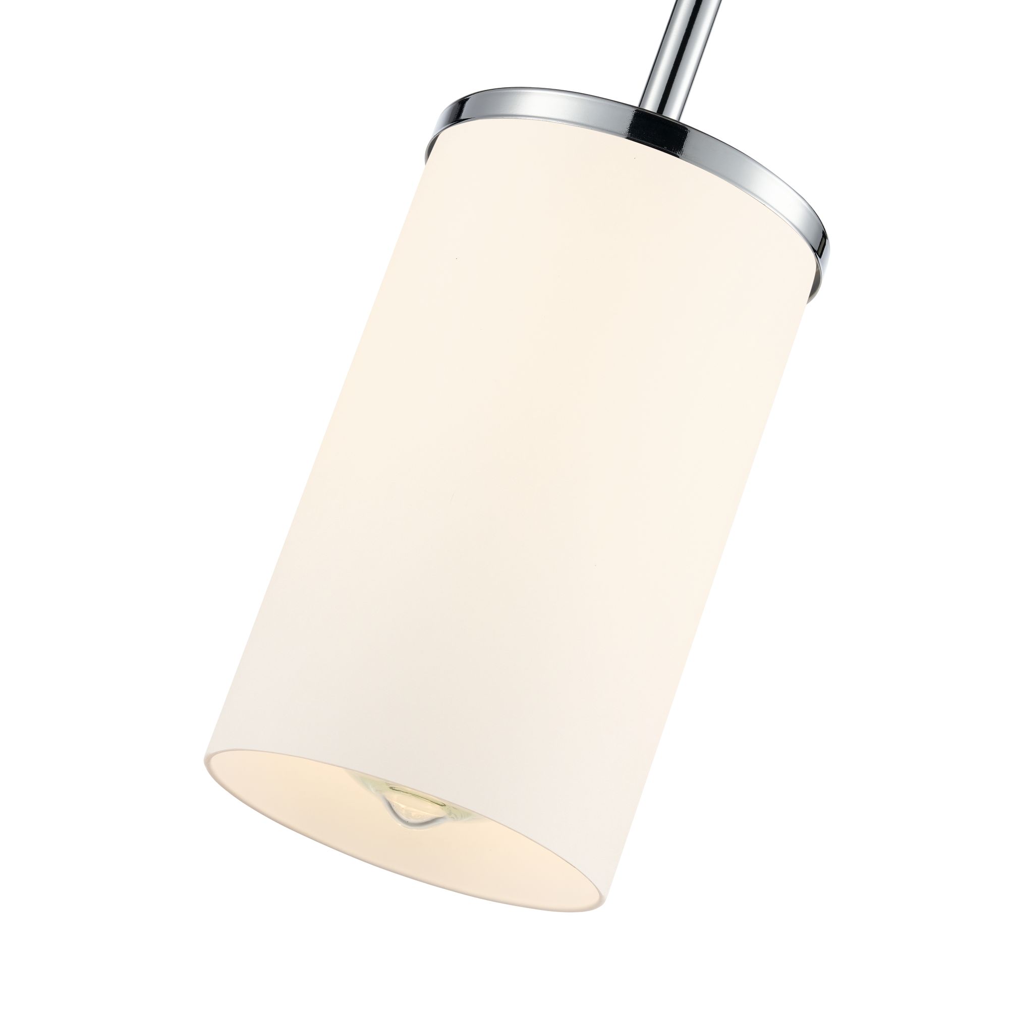 Image 5 Millennium Verlana 1-Light 5" Chrome Pendant with Glass Shade more views