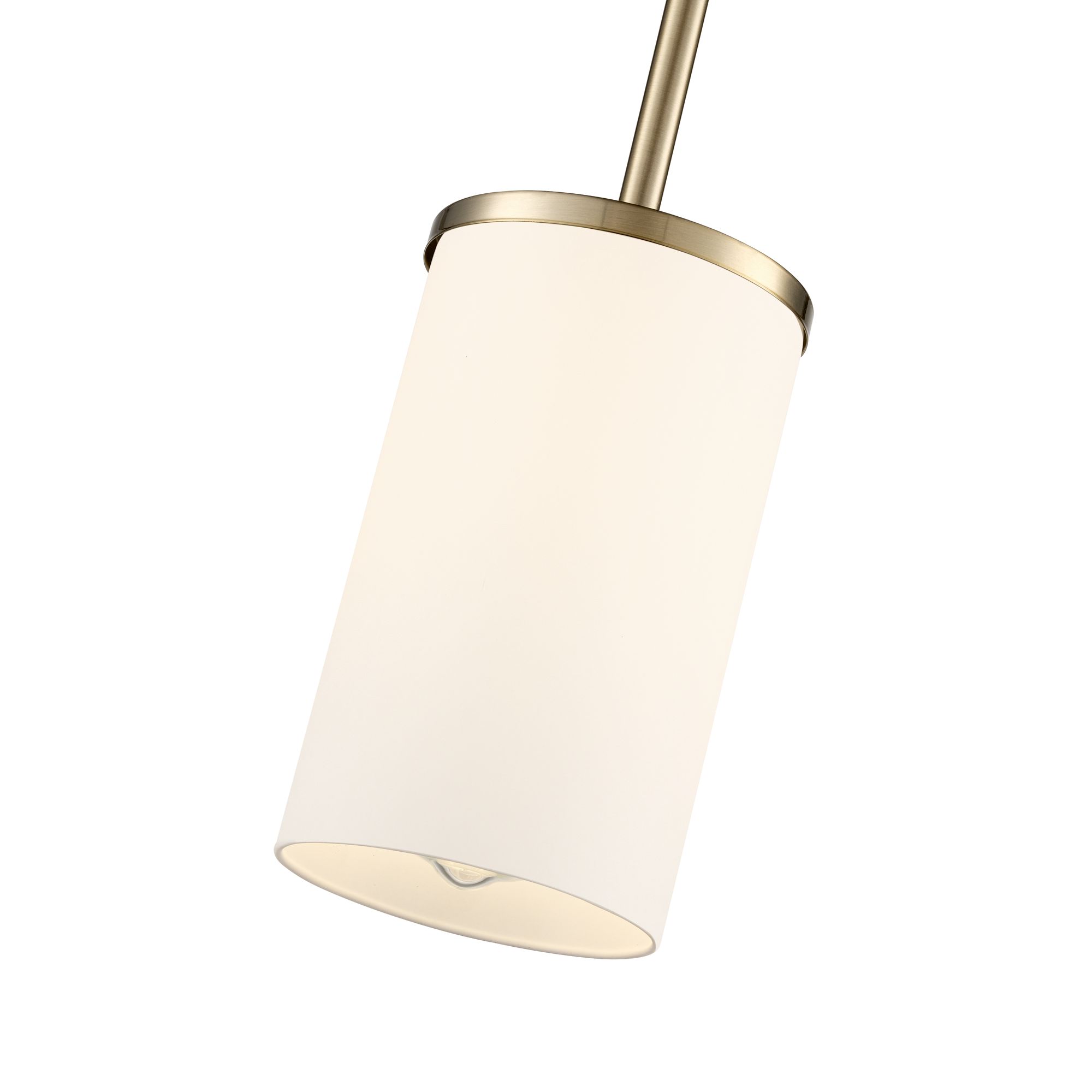Image 5 Millennium Verlana 1-Light 5" Modern Gold Pendant with Glass Shade more views