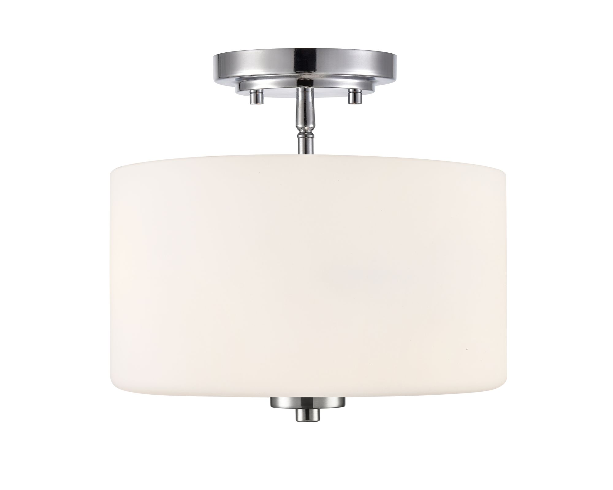 Image 3 Millennium Verlana 11" Chrome Semi-Flush more views