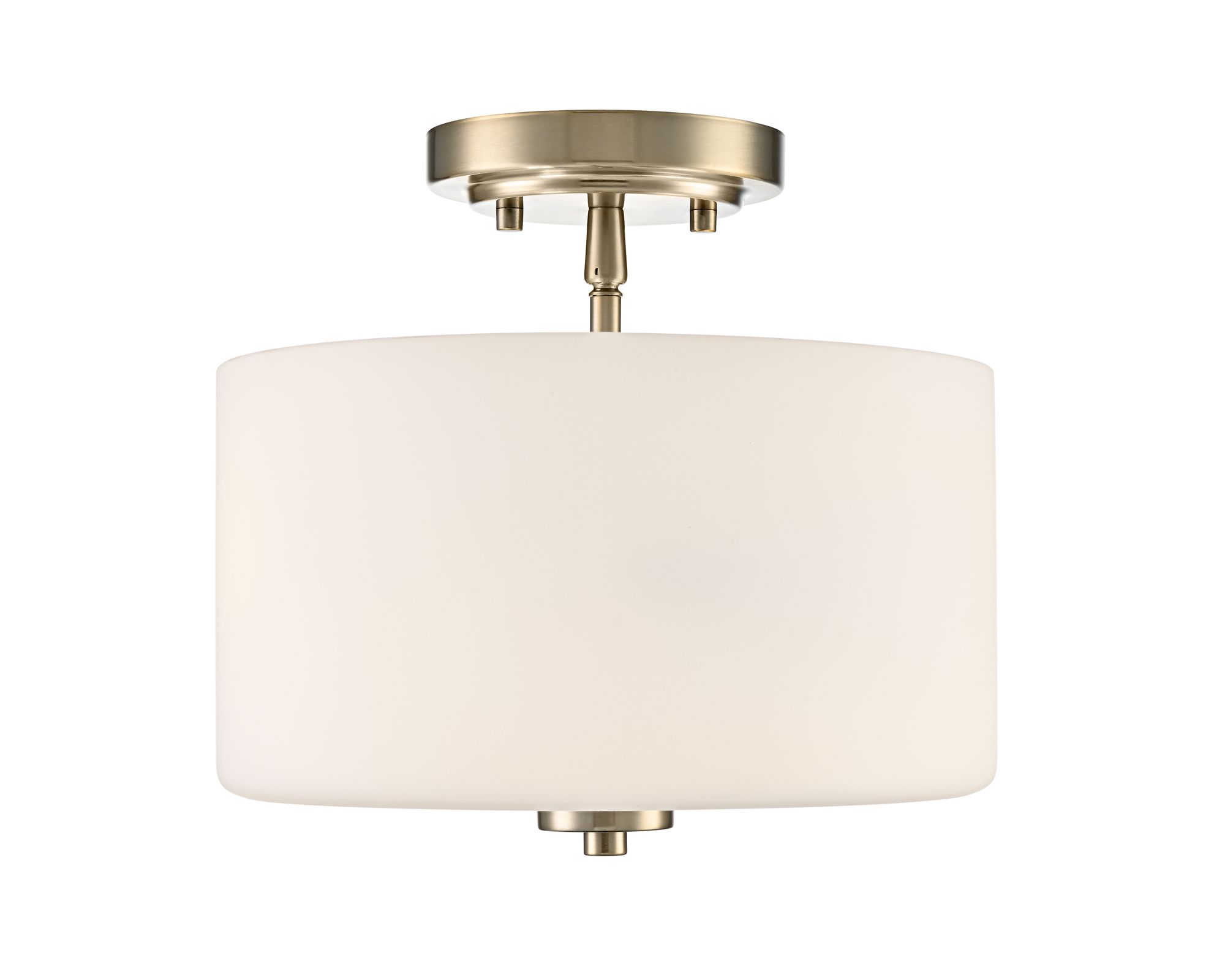Image 3 Millennium Verlana 11" Modern Gold Semi-Flush more views