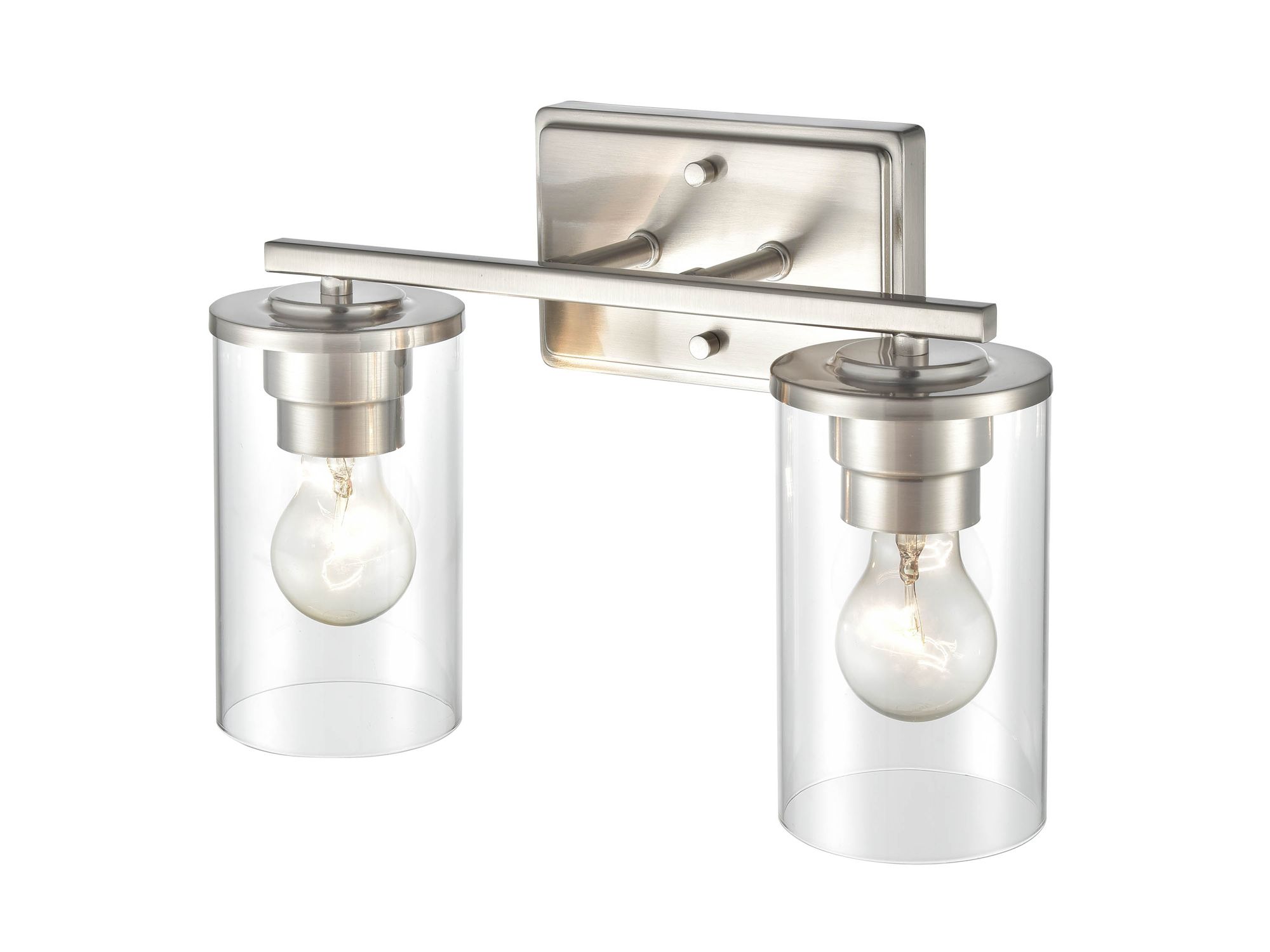 Image 2 Millennium Verlana 14" Brushed Nickel Vanity Light more views