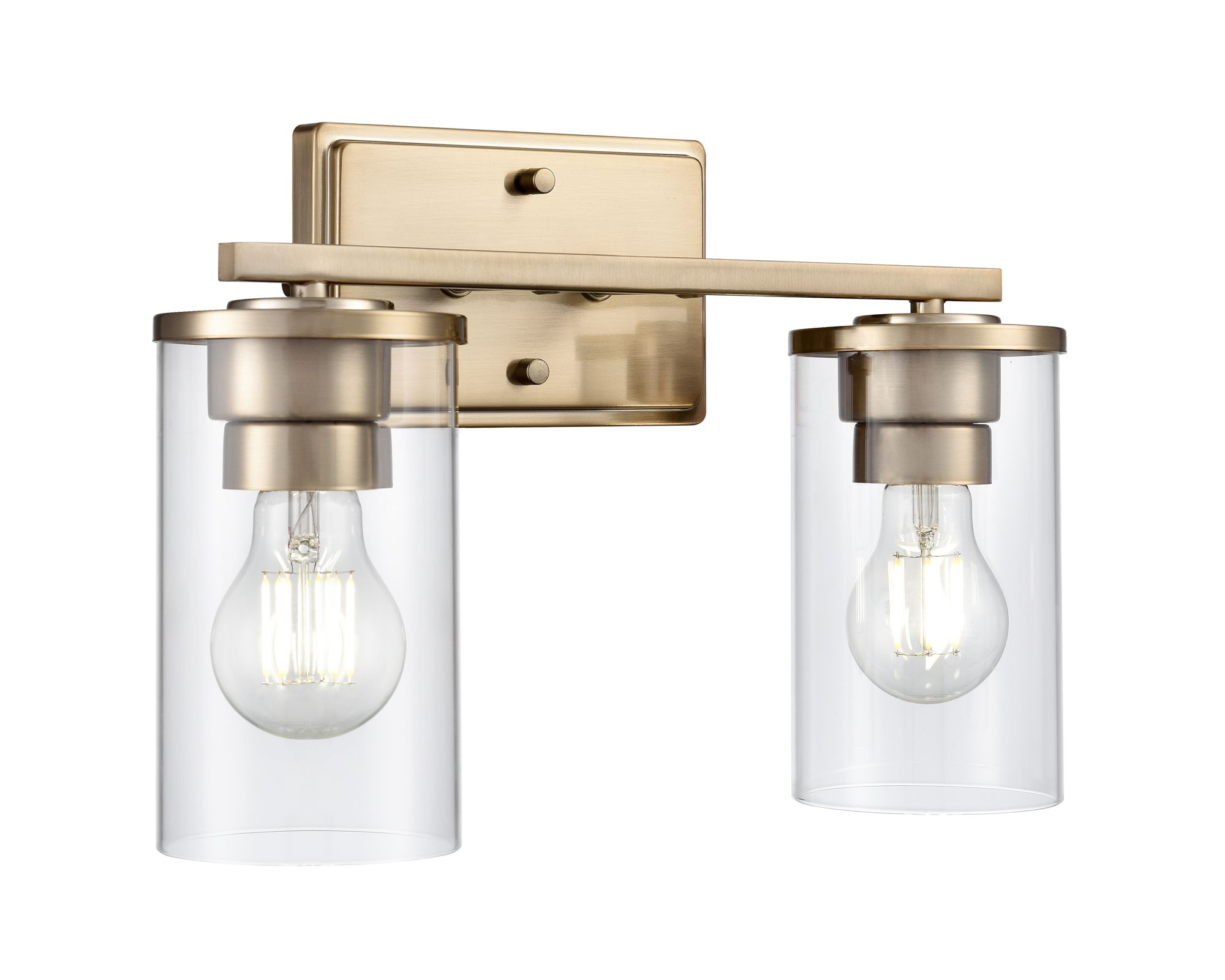 Image 2 Millennium Verlana 14" Modern Gold Vanity Light more views