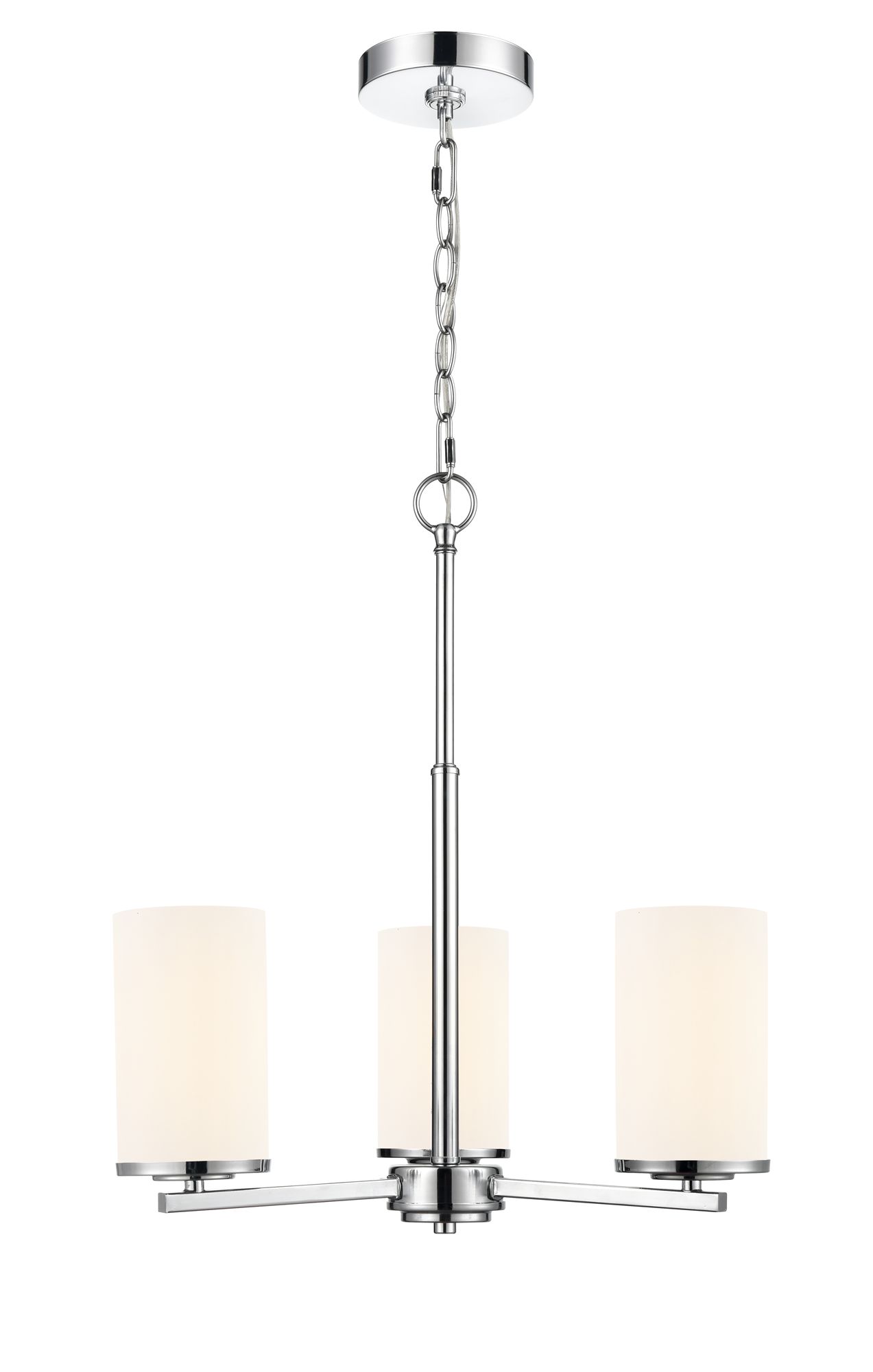 Image 2 Millennium Verlana 19" Chrome Chandelier more views