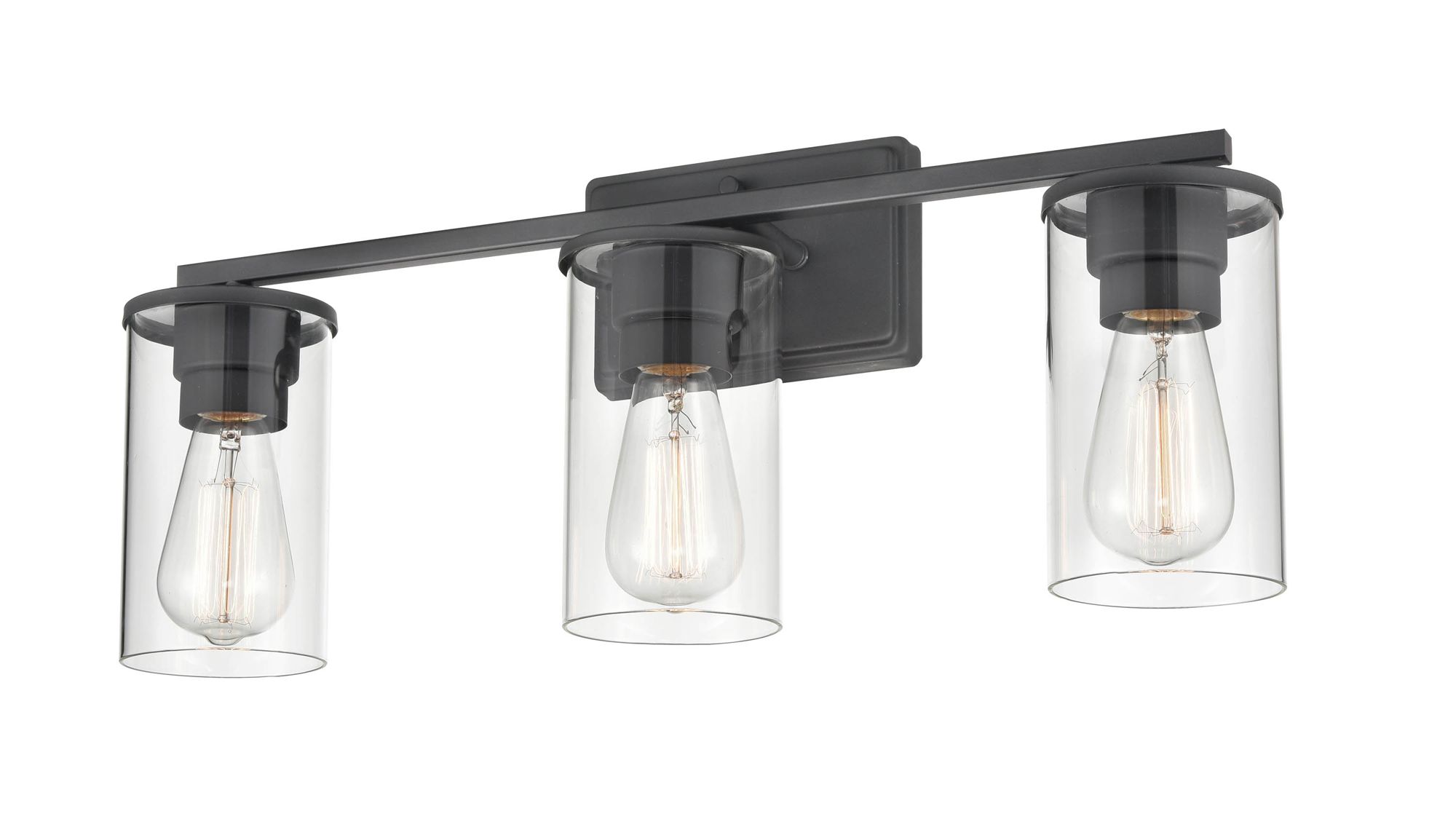 Image 4 Millennium Verlana 22" Matte Black Vanity Light more views