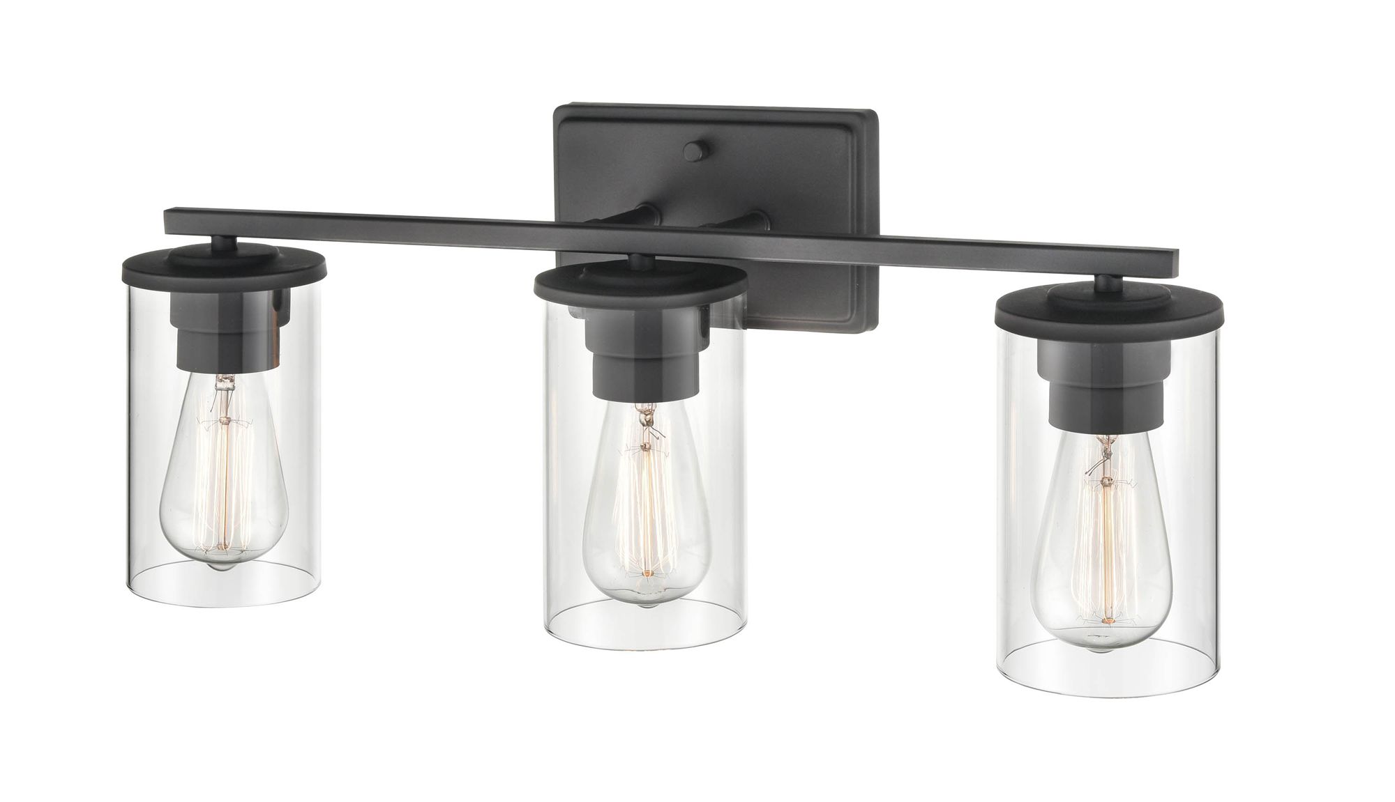 Image 5 Millennium Verlana 22" Matte Black Vanity Light more views