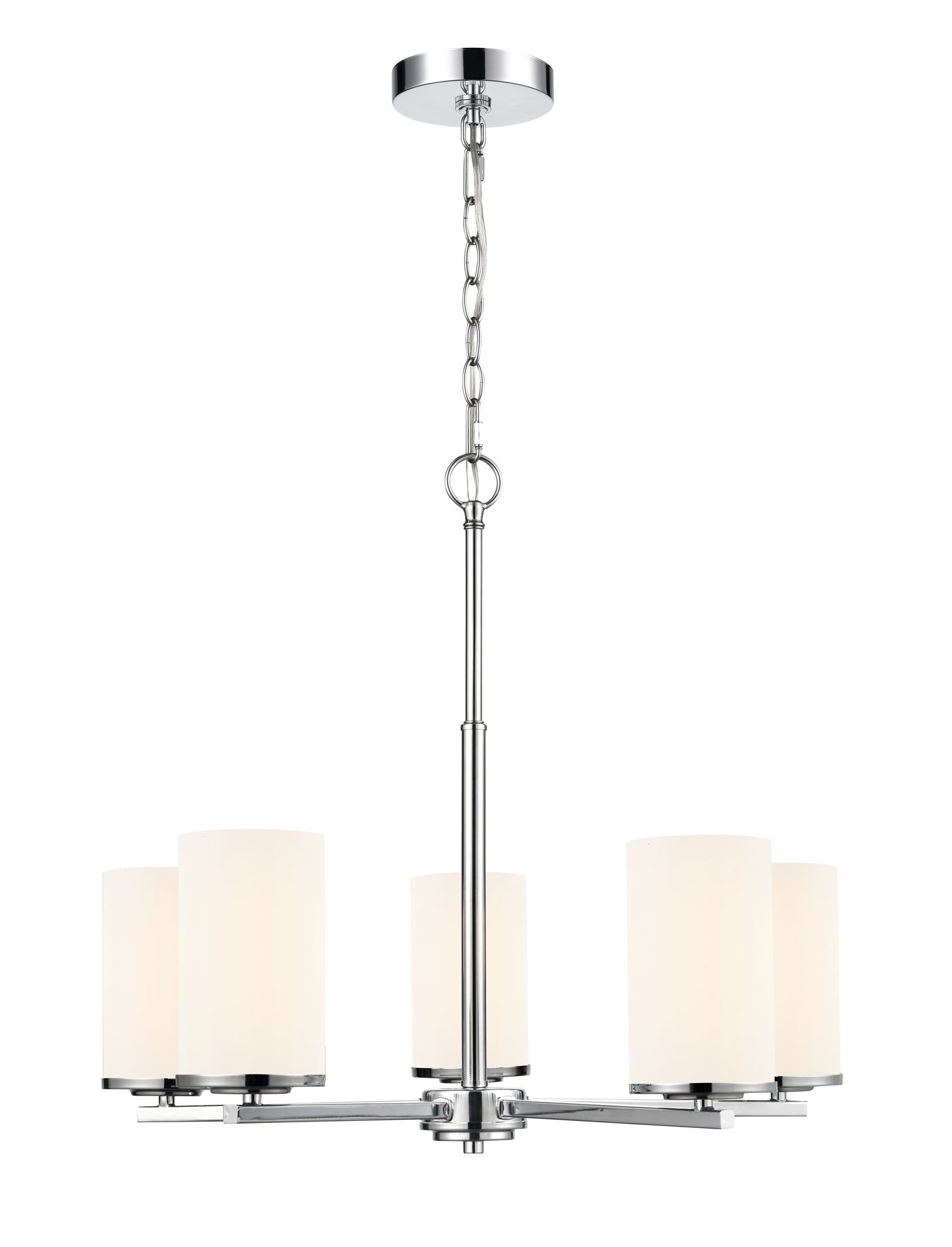 Image 2 Millennium Verlana 24" Chrome Chandelier more views