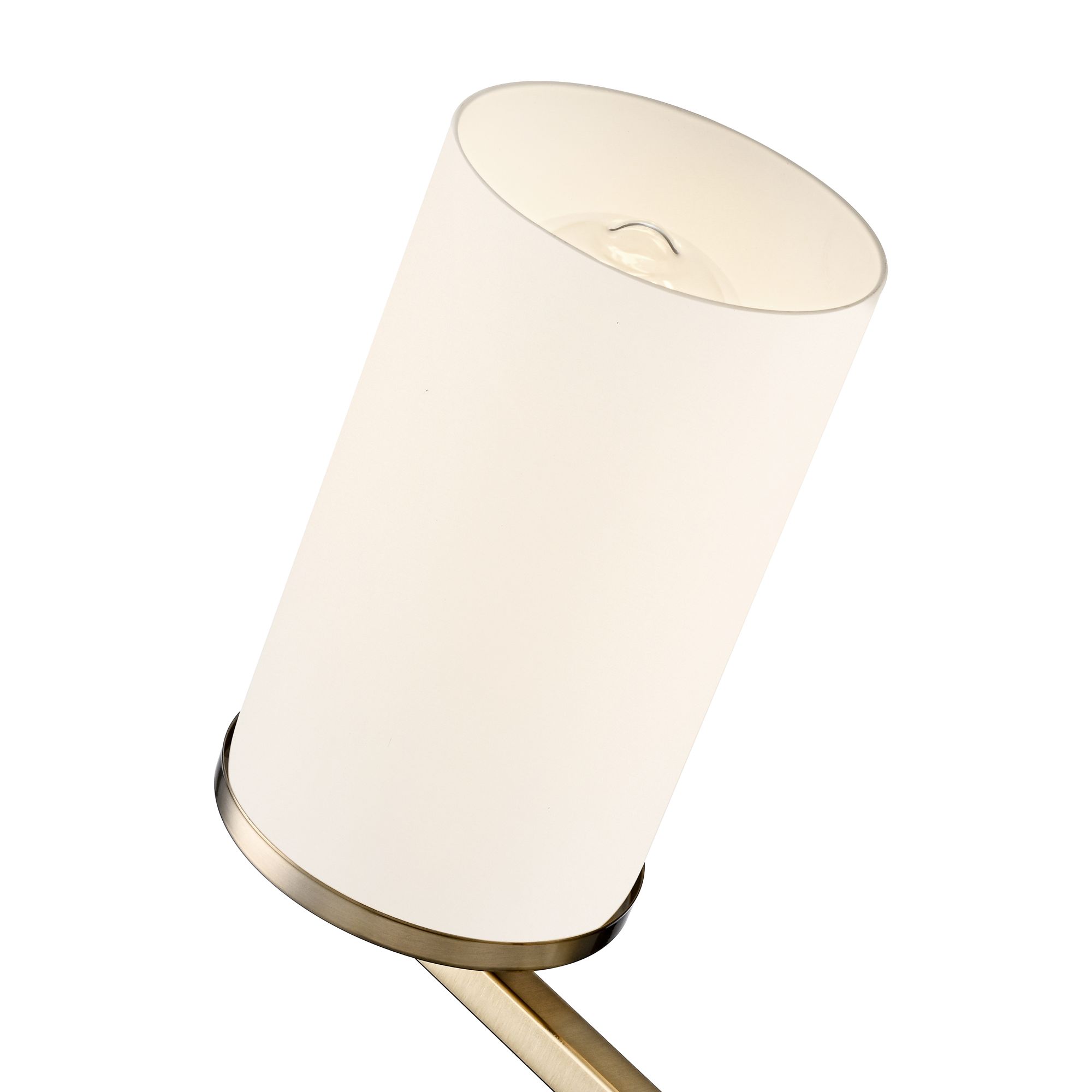 Image 7 Millennium Verlana 3-Light 22" Modern Gold Vanity Light with Glass Shade more views