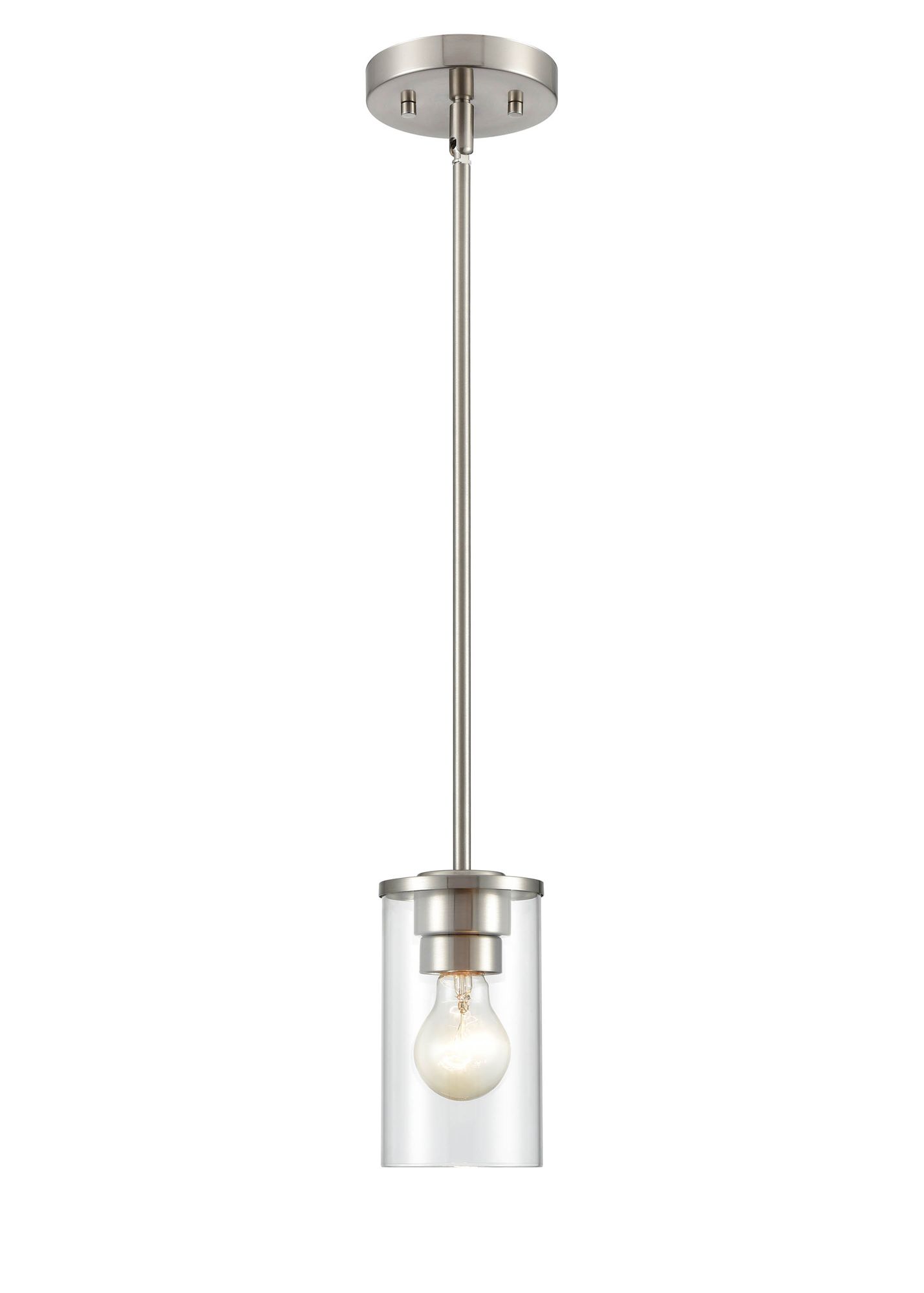 Image 2 Millennium Verlana 5" Brushed Nickel Pendant more views