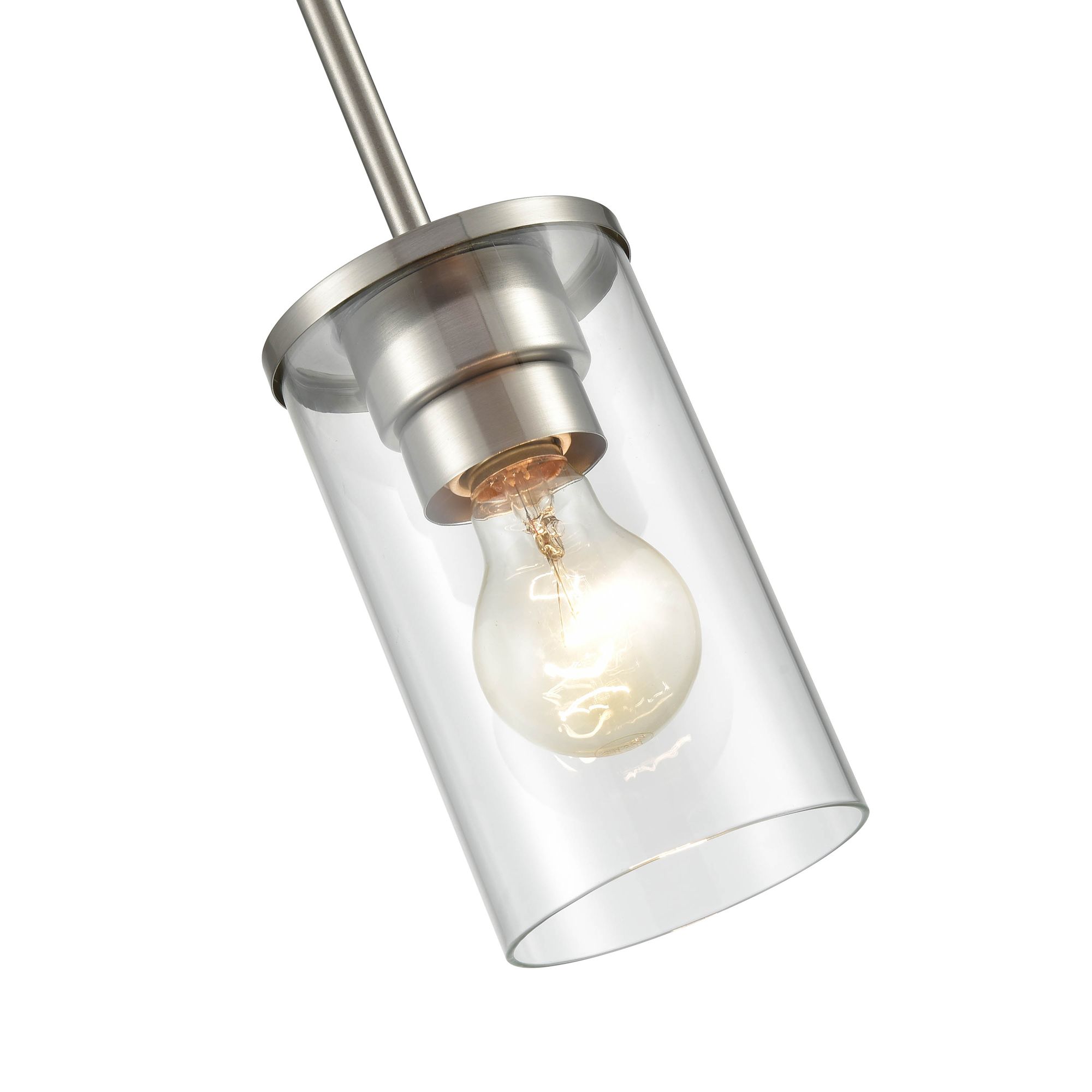 Image 3 Millennium Verlana 5" Brushed Nickel Pendant more views